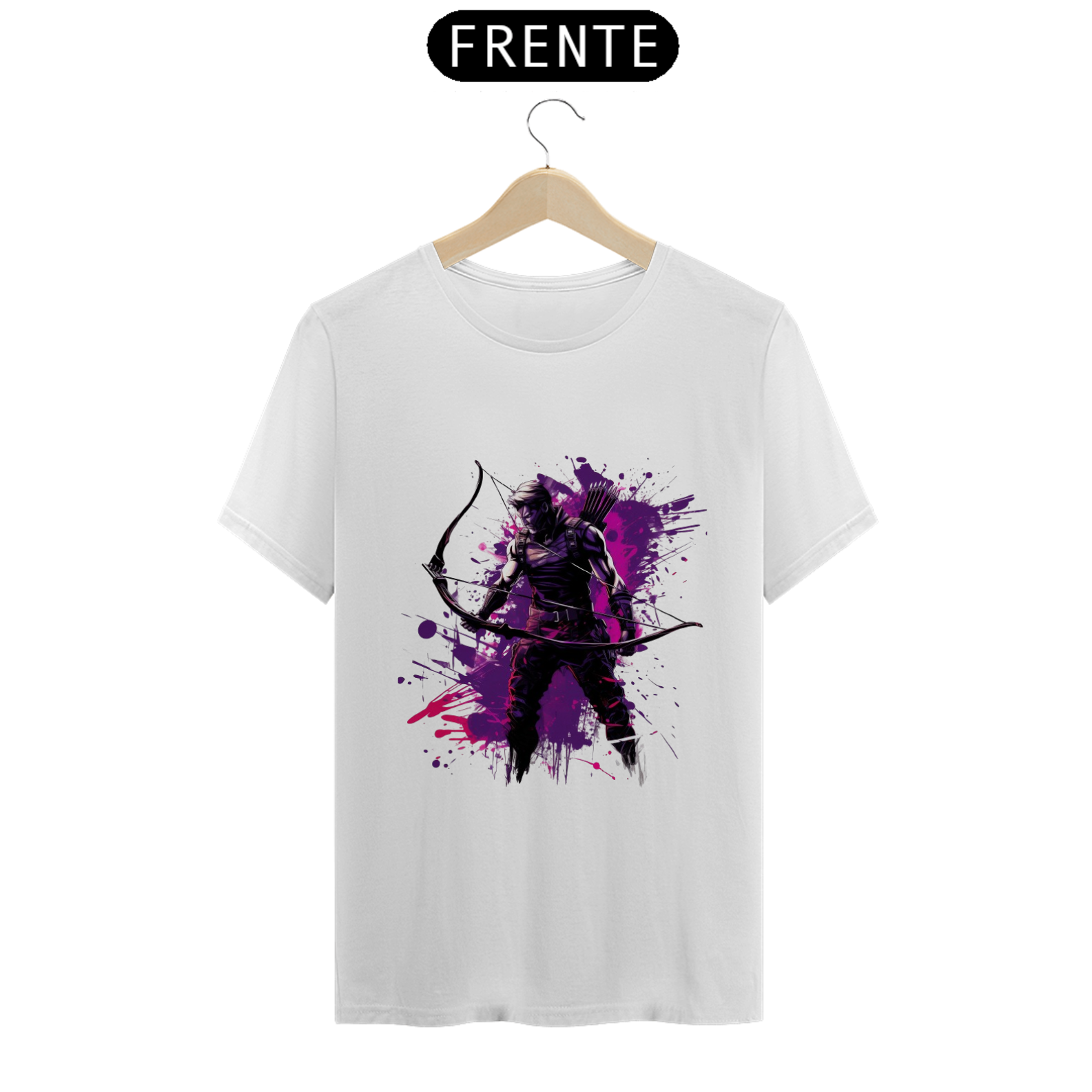 Camiseta Gavião Arqueiro Avengers da Luna