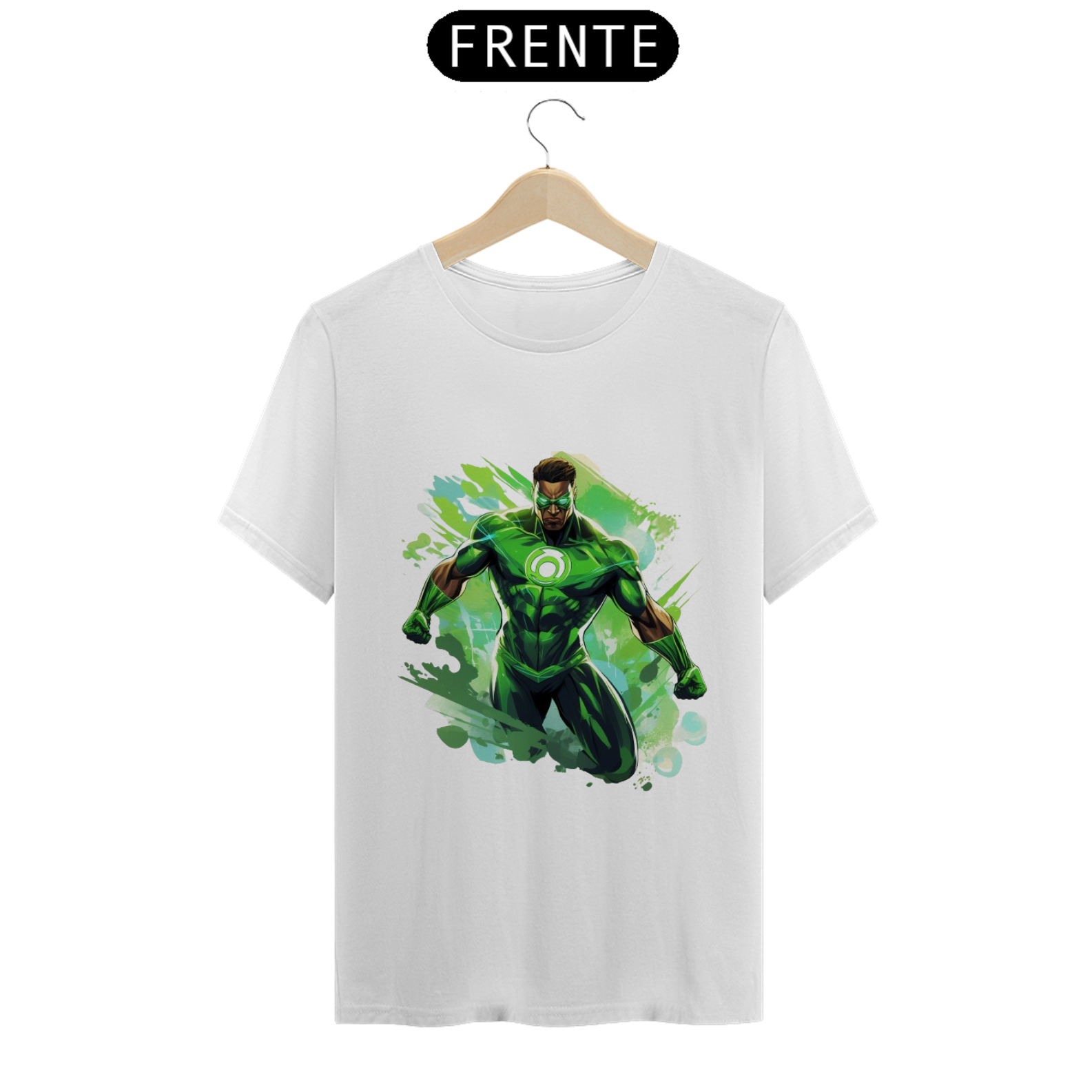 Camiseta John Stuart Lanterna Verde da Luna