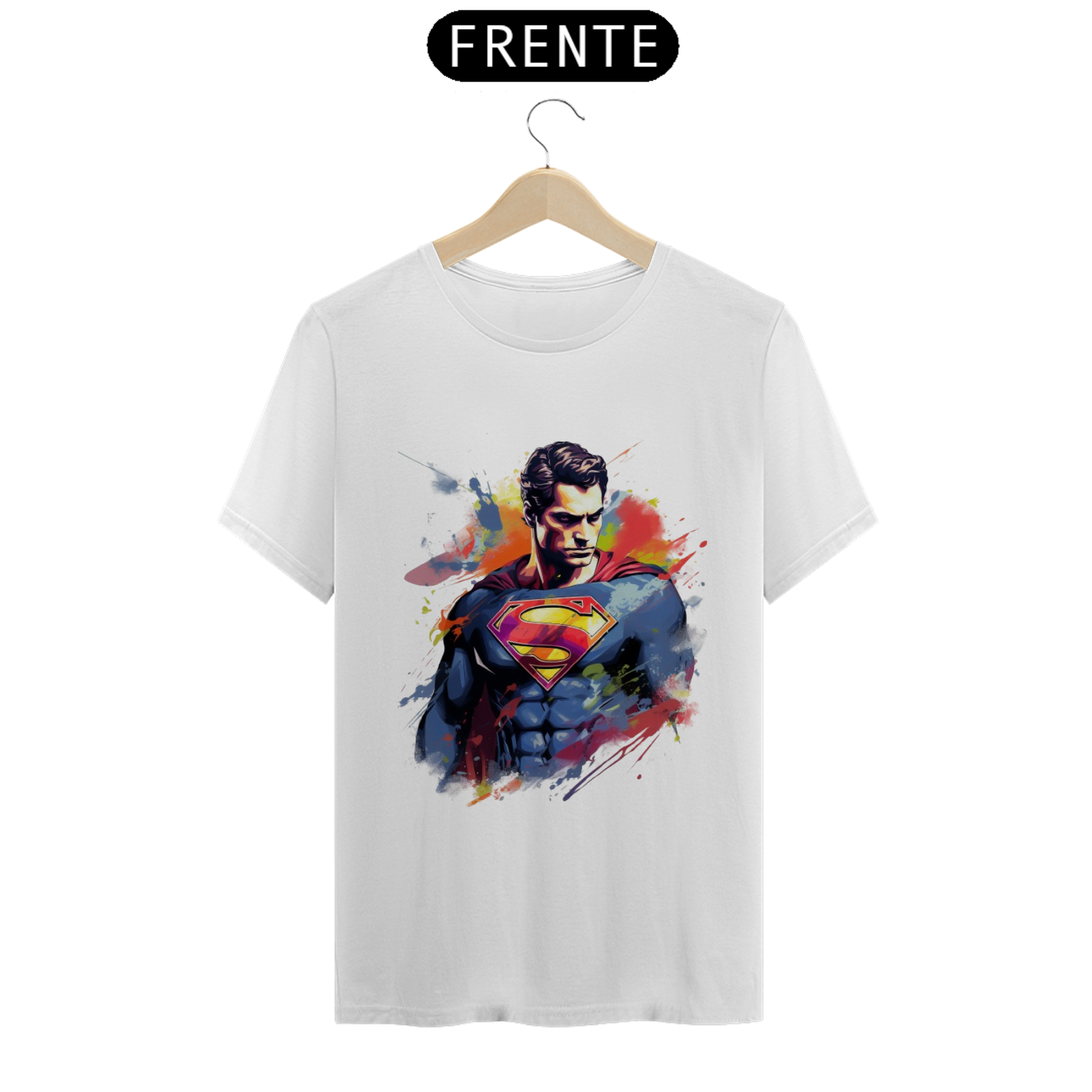 Camiseta O Homem de Aço da Luna