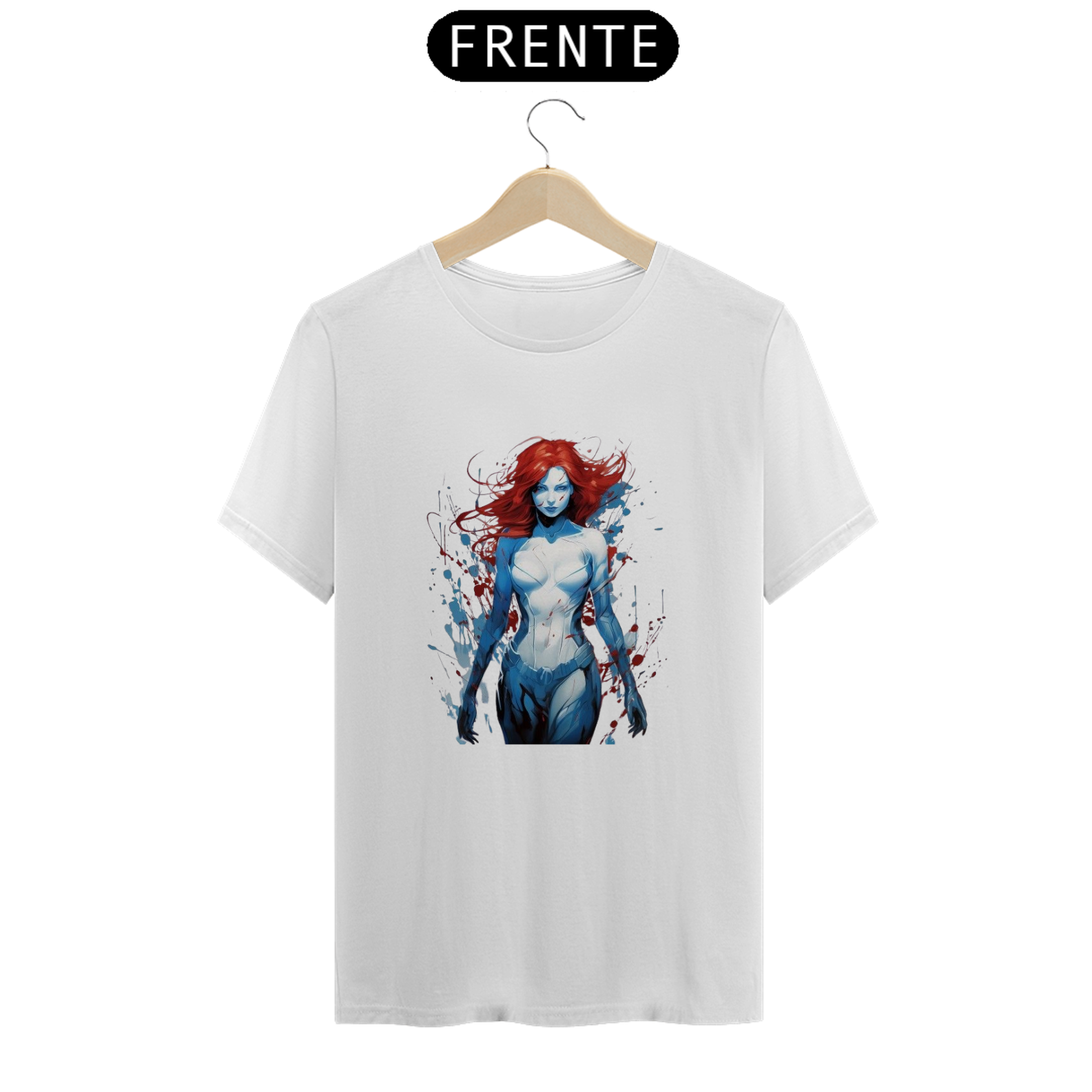Camiseta da Mística X-Men da Luna