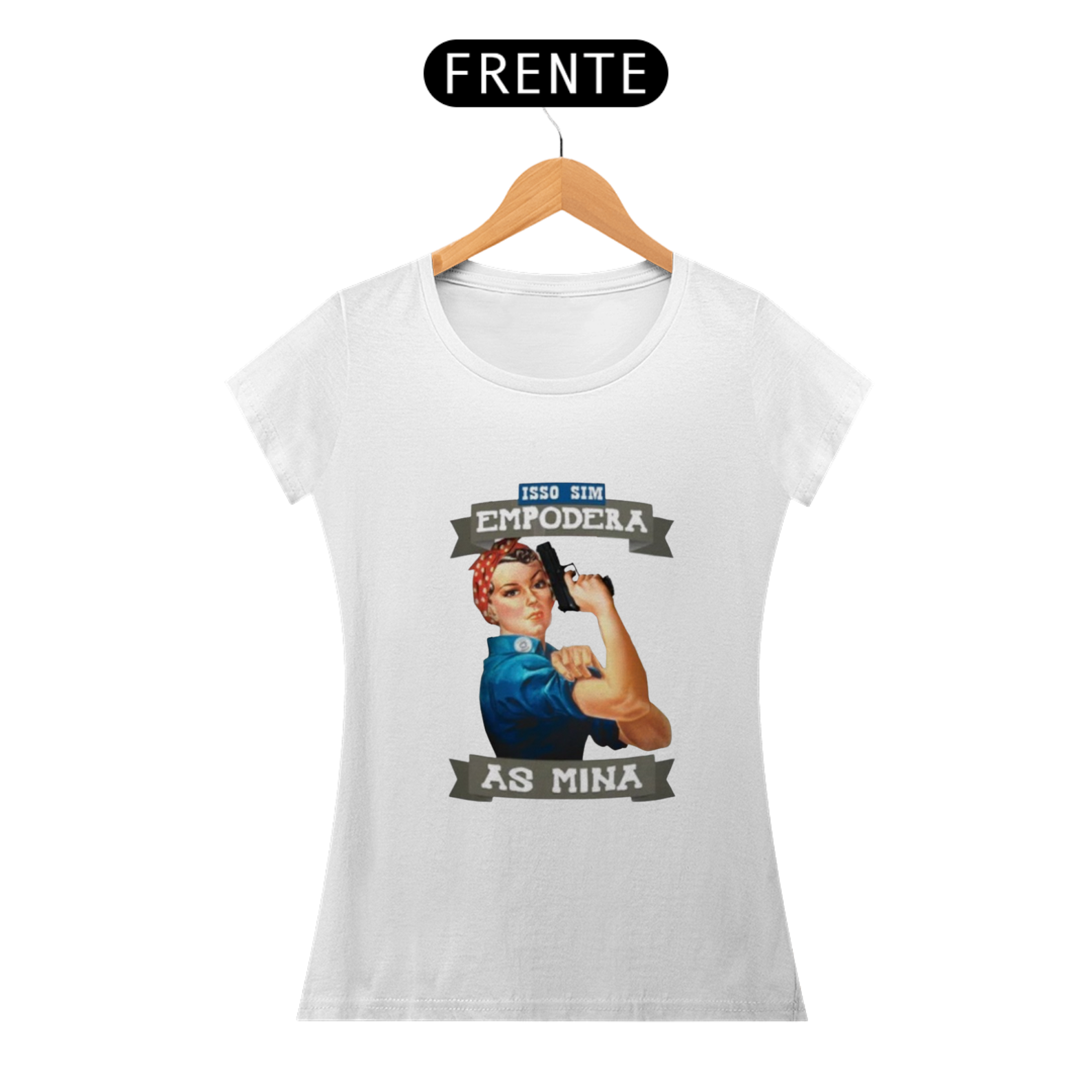 Baby Look Mina Empoderada da Luna