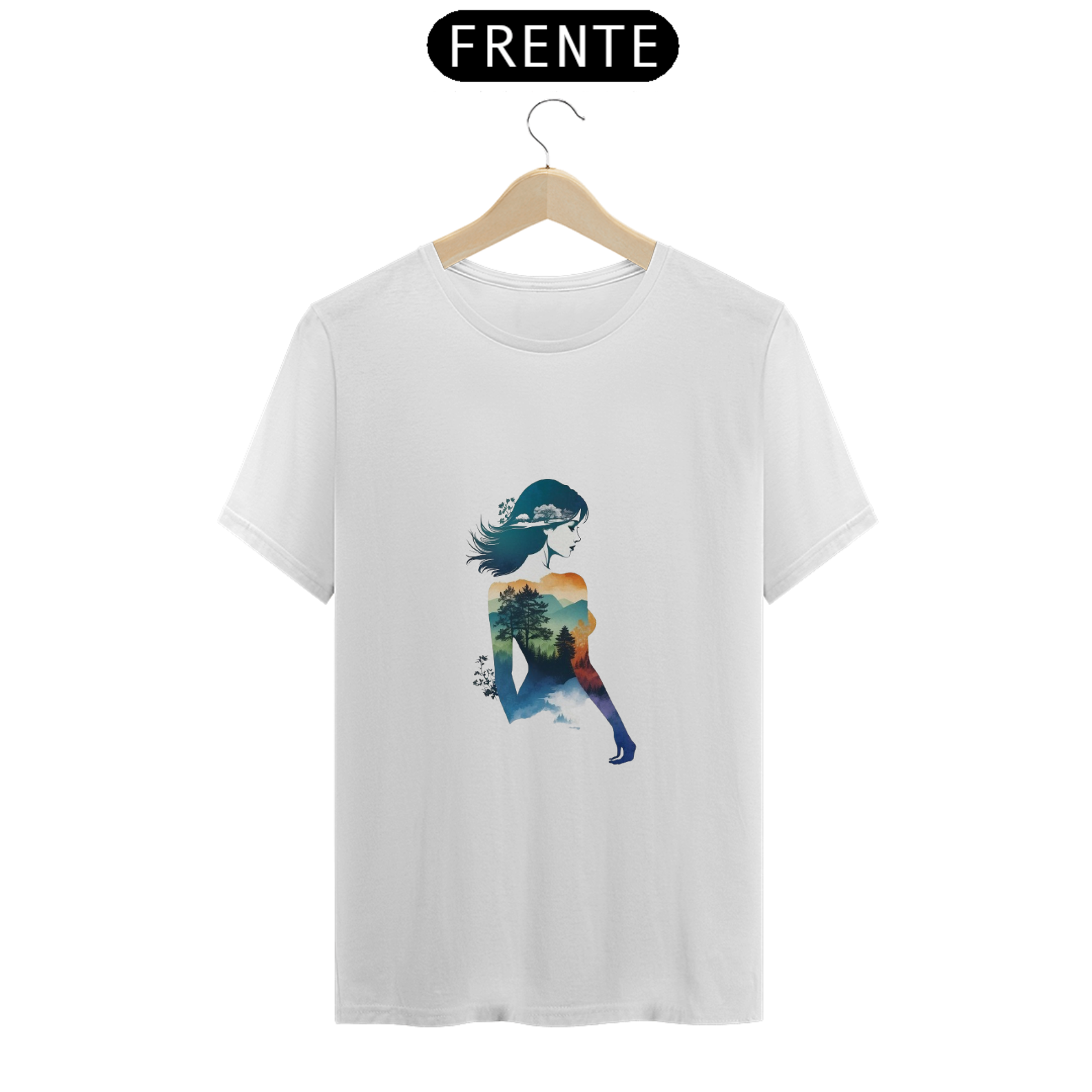 Camiseta Aquarela da Luna