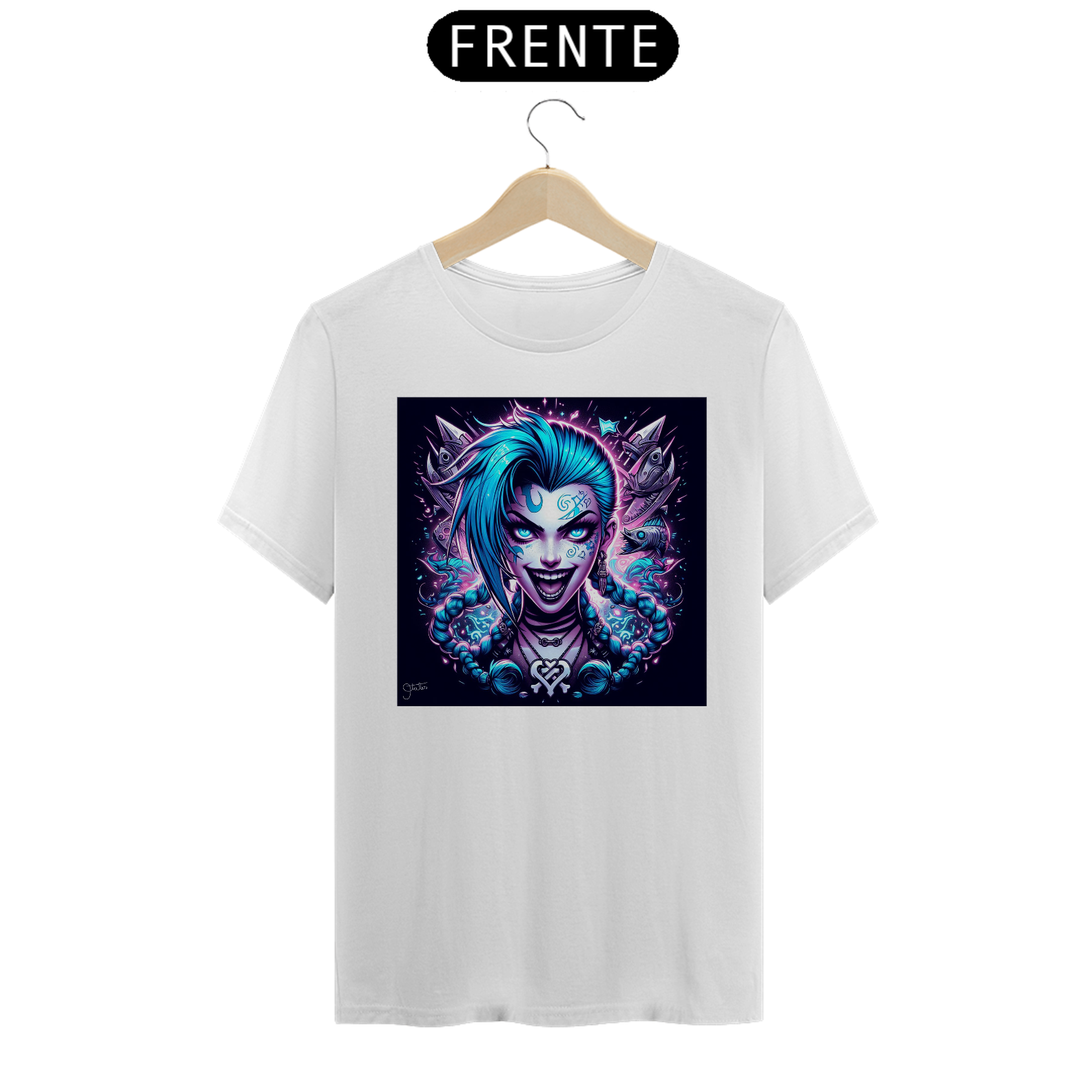 Camiseta IAmage - Jinx - League of Legends