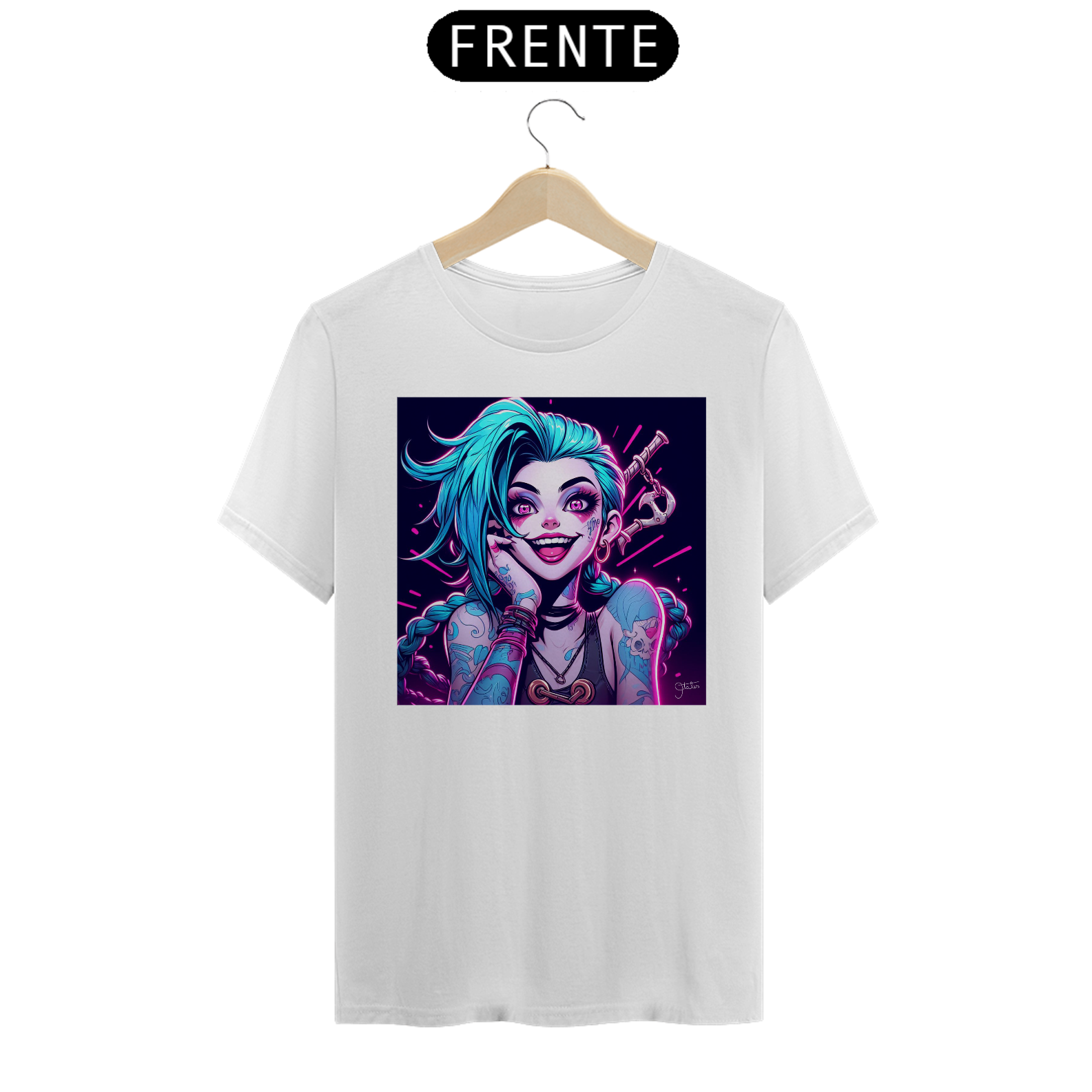 Camiseta IAmage - Jinx - League of Legends