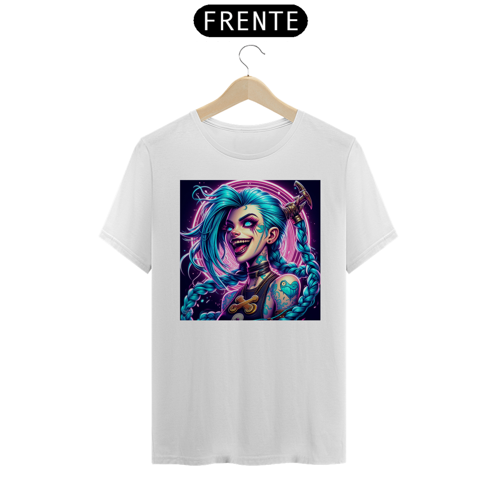 Camiseta IAmage - Jinx - League of Legends