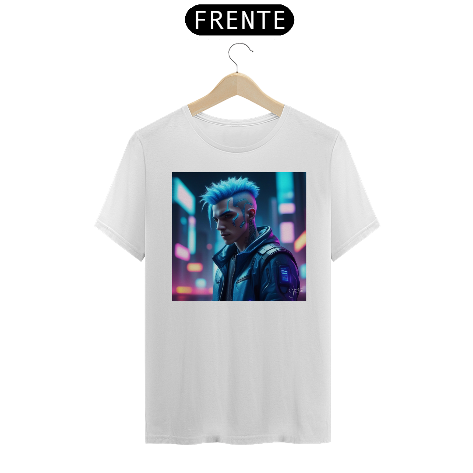 Camiseta IAmage - Cyberpunk