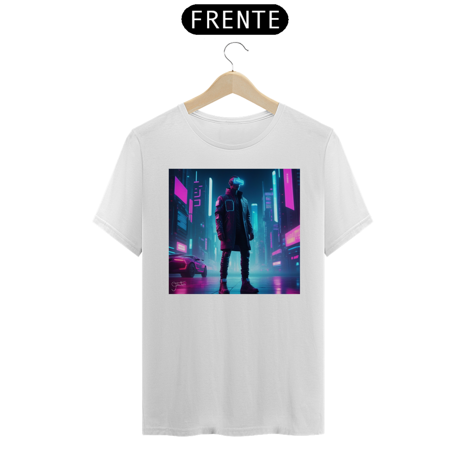 Camiseta IAmage - Cyberpunk