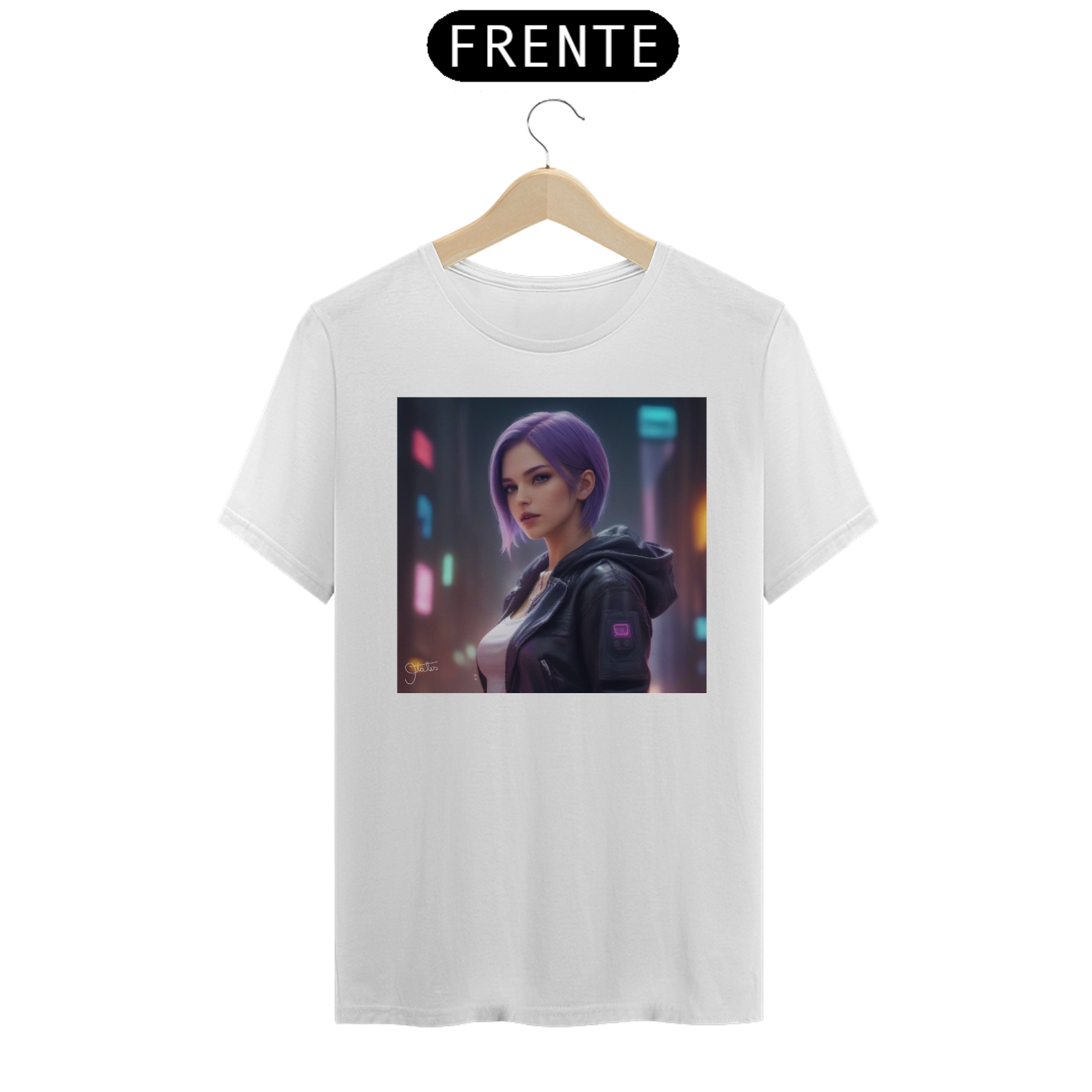 Camiseta IAmage - Cyberpunk