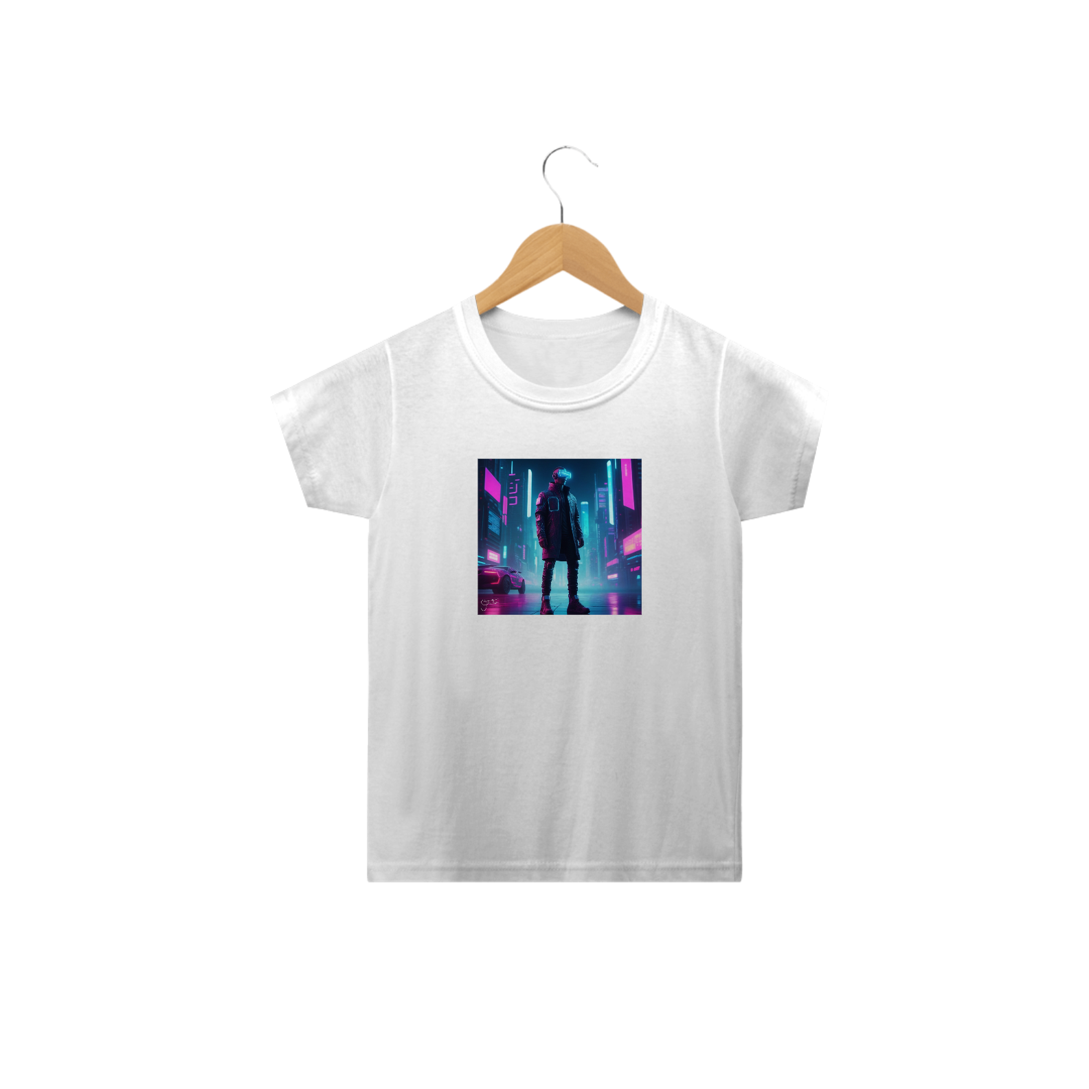 Camiseta IAmage Infantil - Cyberpunk