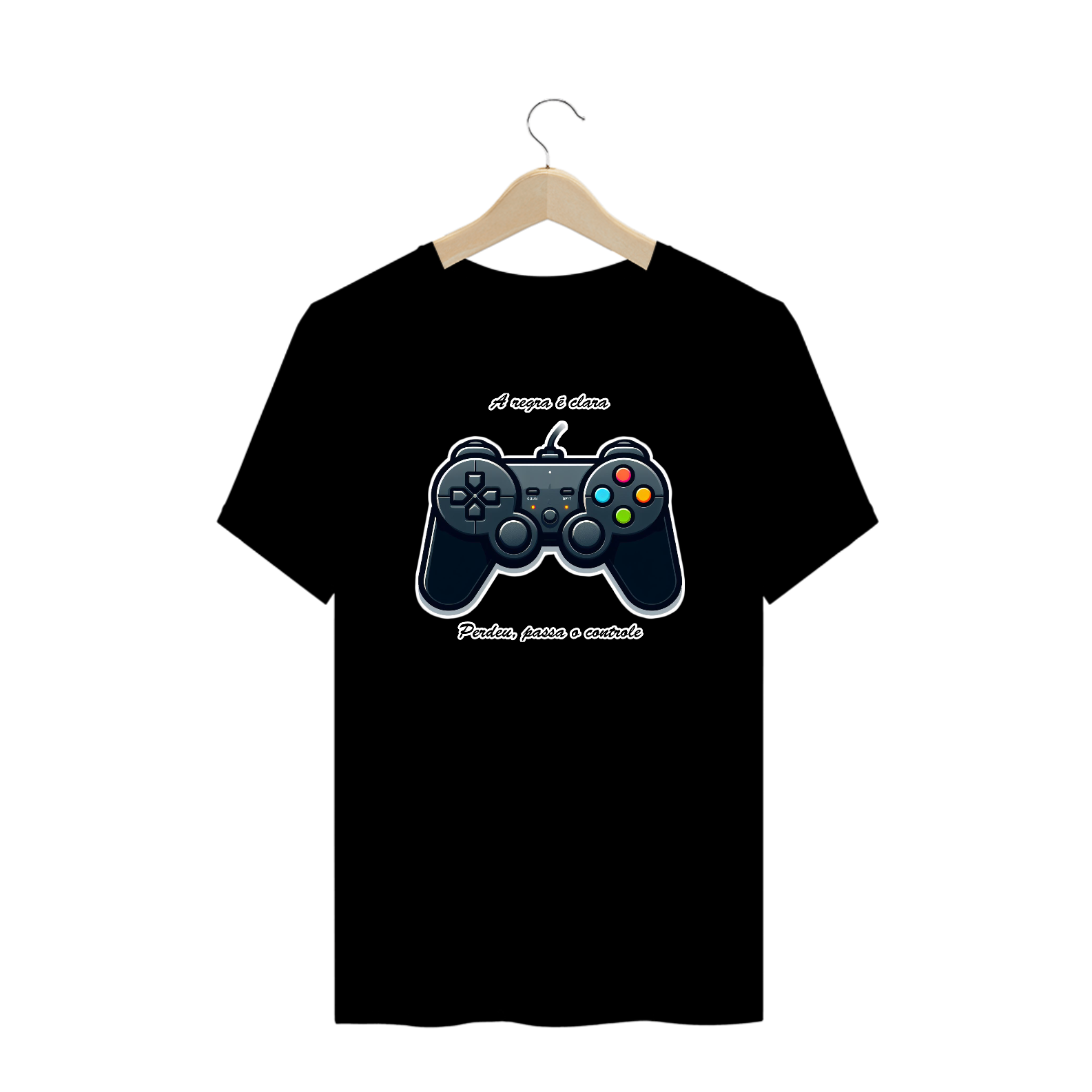 Camiseta IAmage Plus Size - Regra Gamer