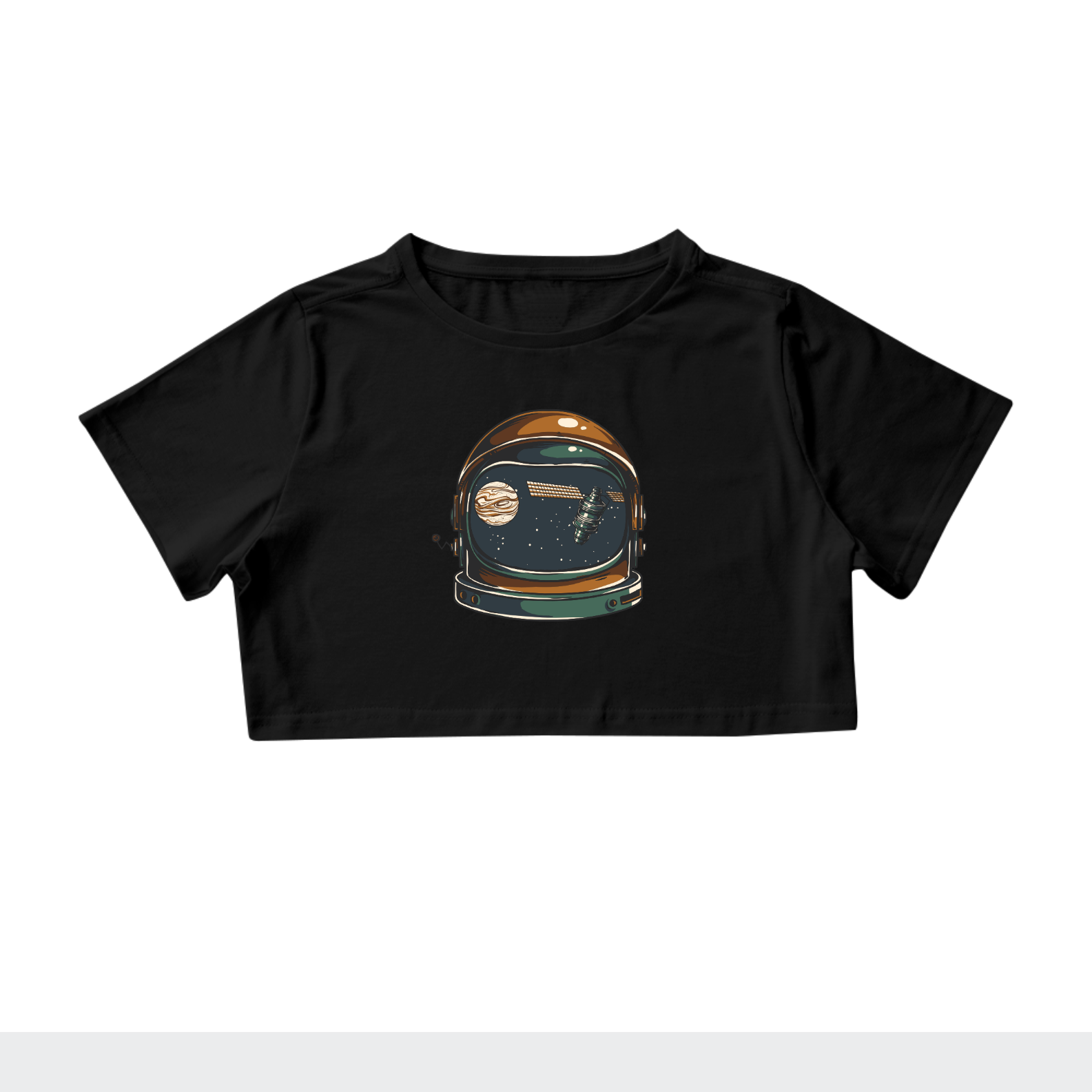 CAMISA CROPPED ASTRONAUTA
