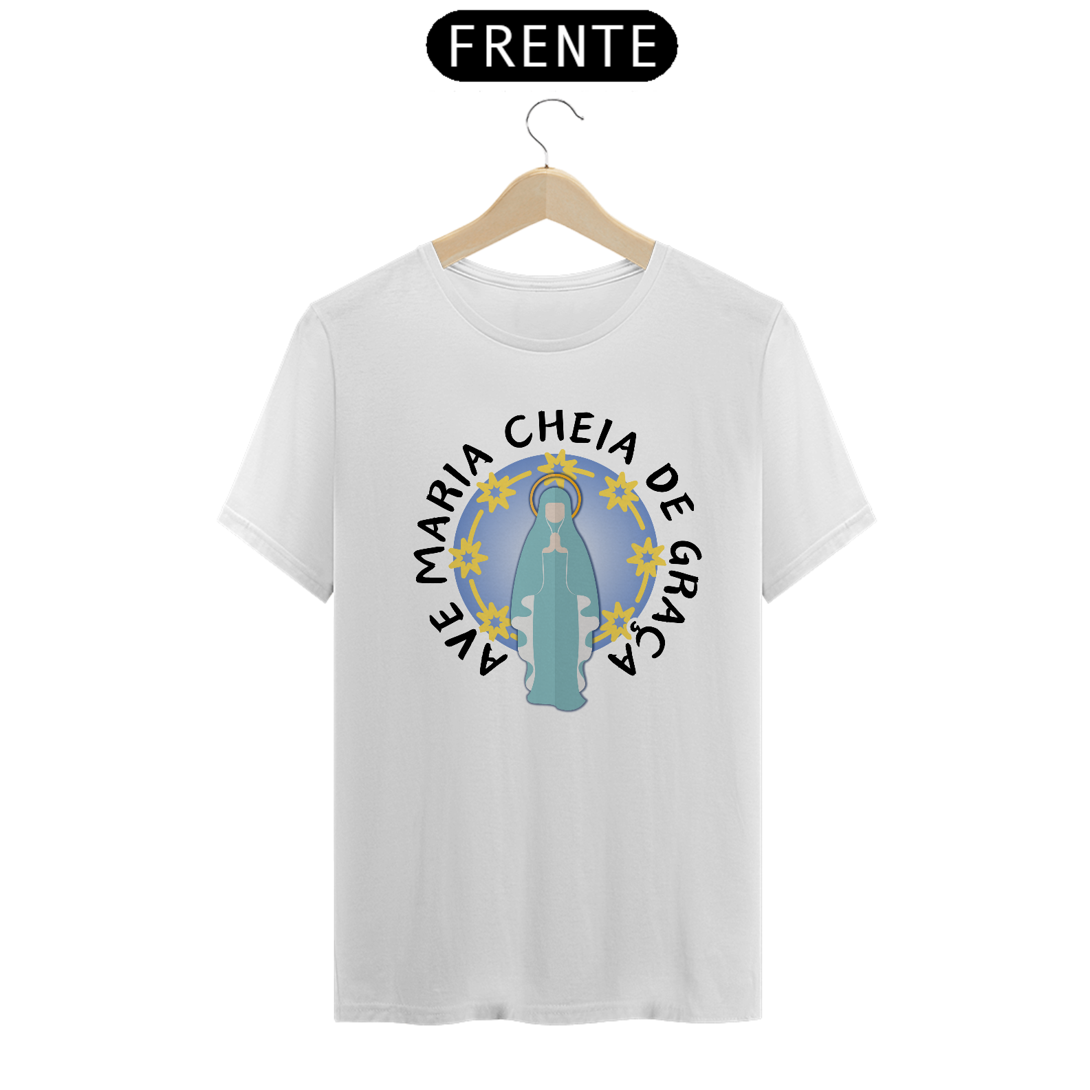 Camiseta Quality Ave Maria Masculina