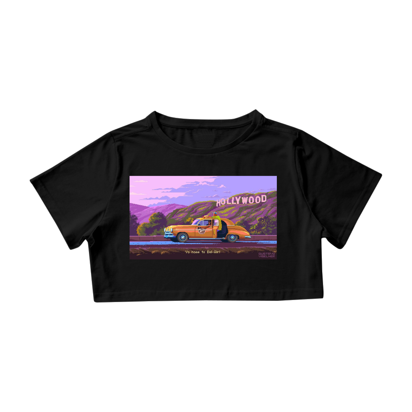 Nome do produto: CROPPED UM MALUCO NO PEDAÇO