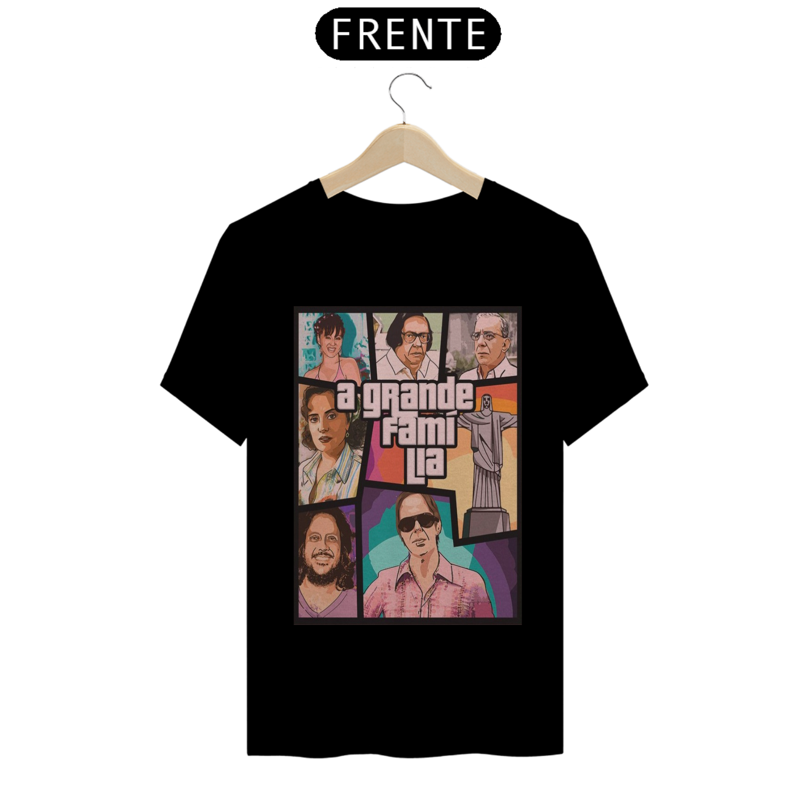 CAMISETA A GRANDE FAMILIA GTA