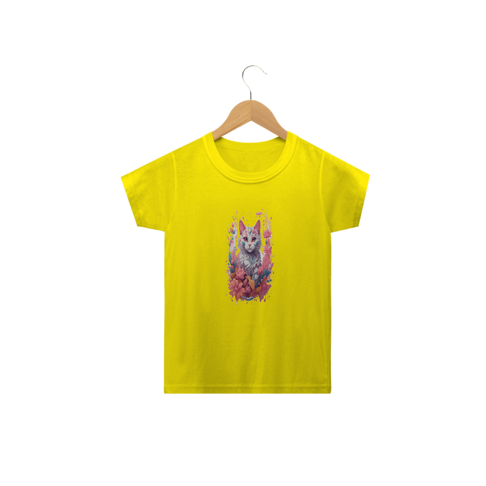Camiseta Classic Infantil 2a/14a - Gatinha III