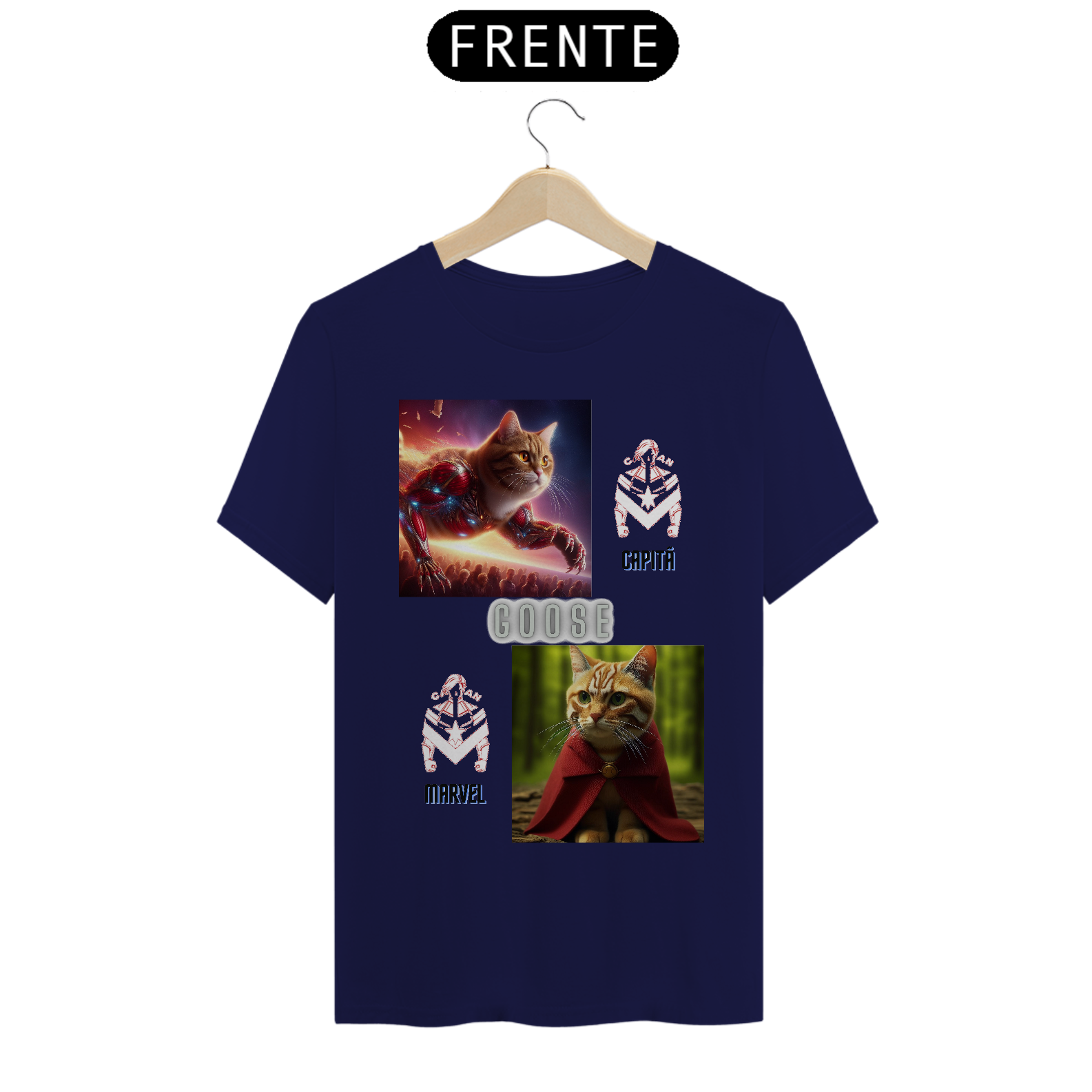 T-Shirt Classic - Gato Goose Marvel II