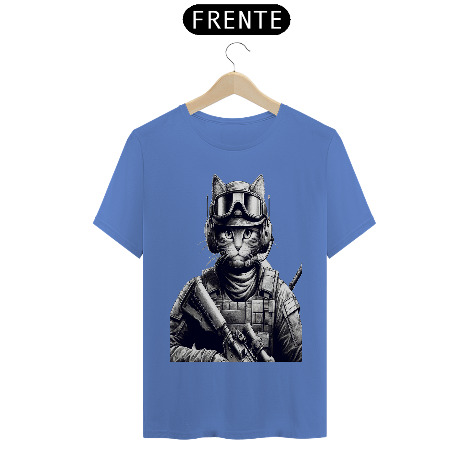 T-Shirt Estonada –  Soldado gato