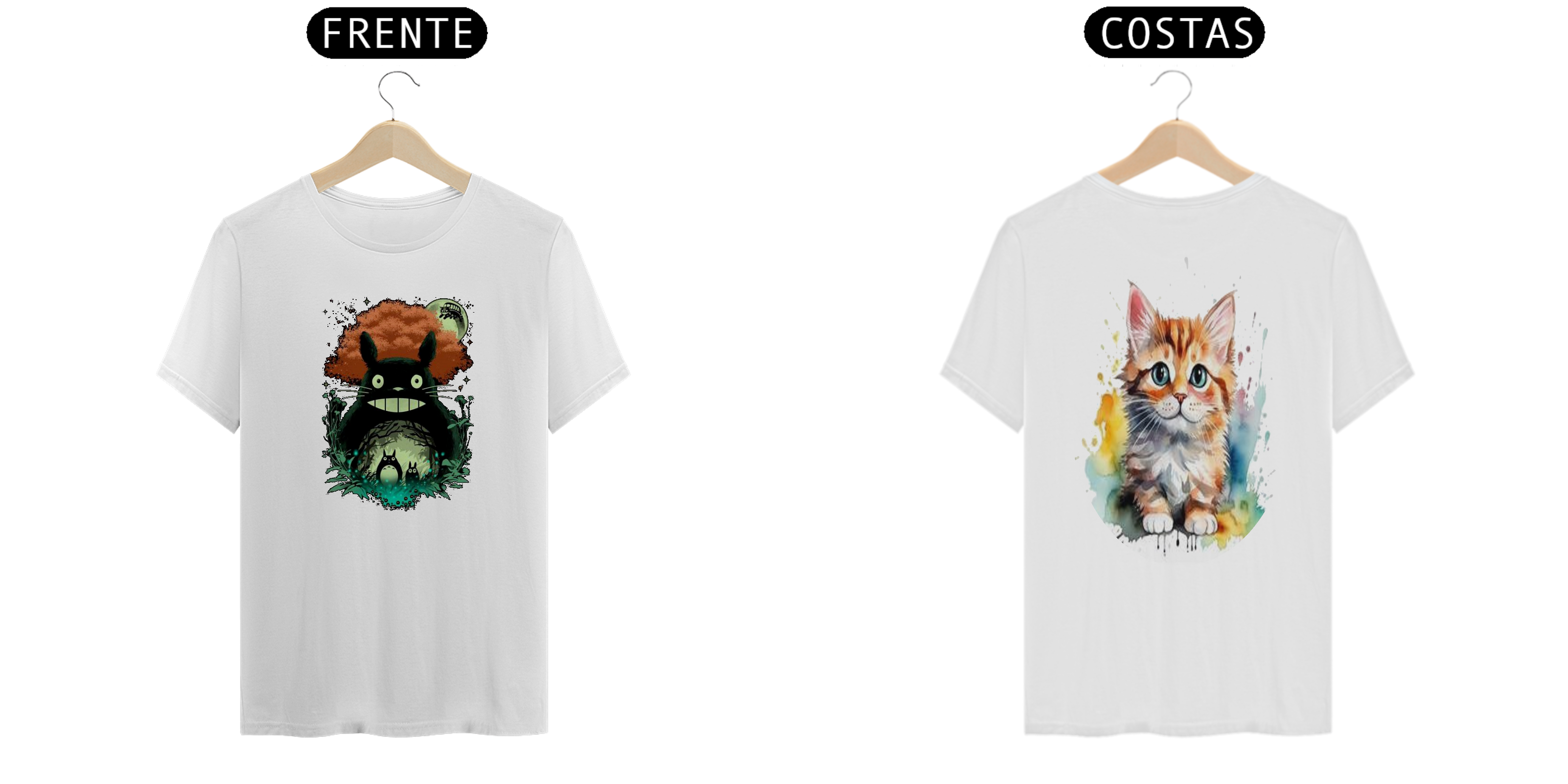 T-shirt Classic- Neko Black  V/F