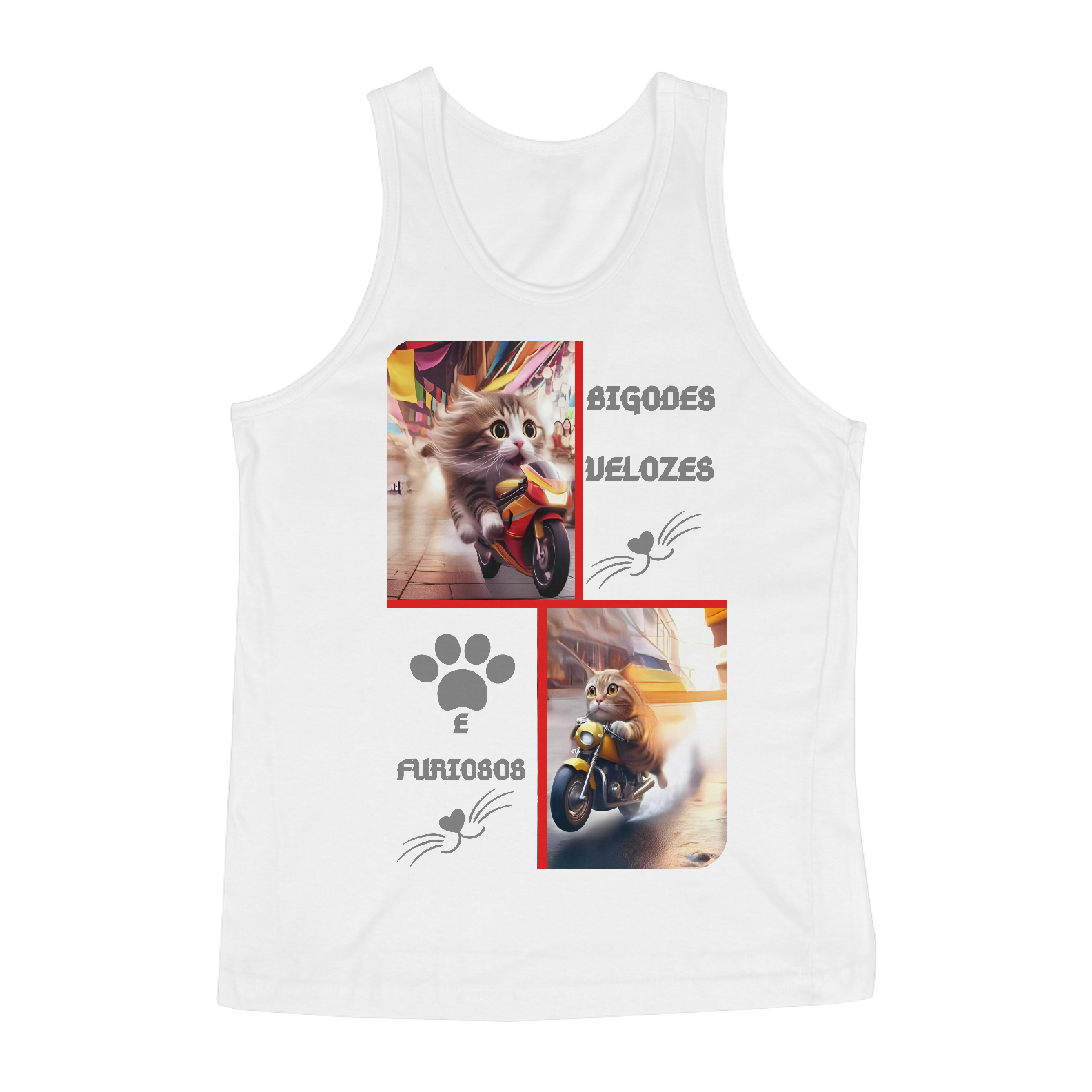 Regata Masculina-  Bigodes velozes e furiosos II