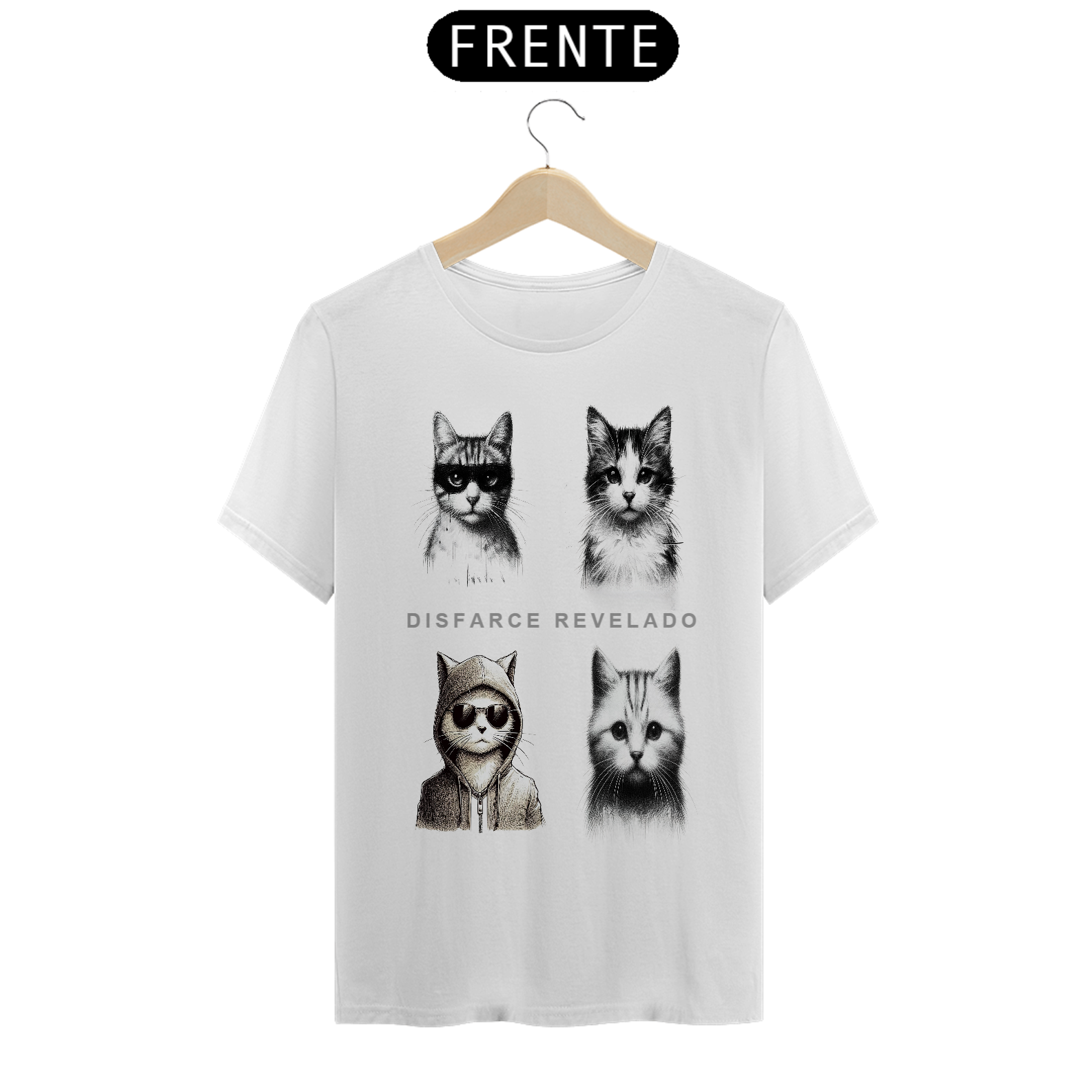 T- shirt Classic - Disfarce revelado