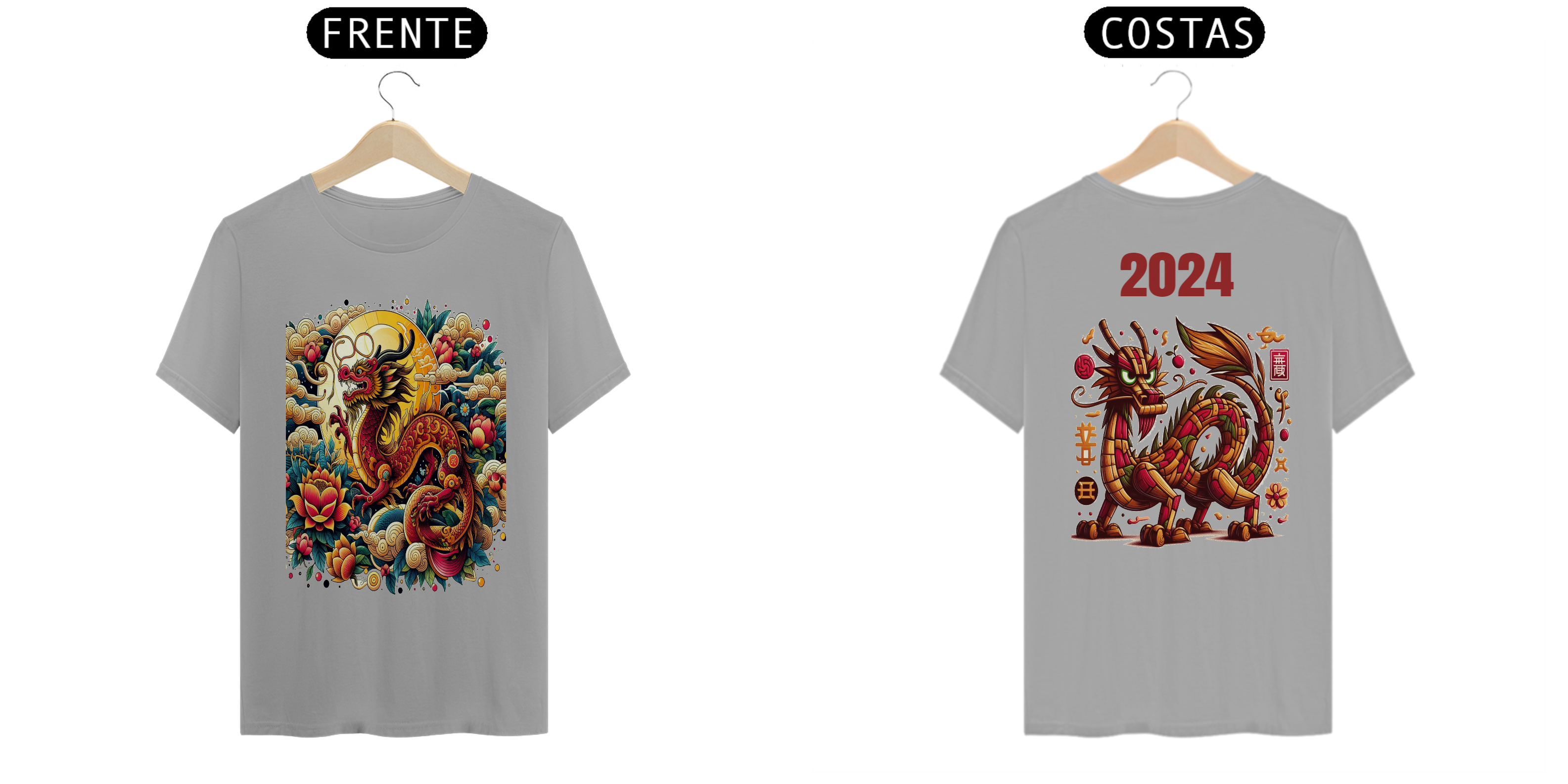 T- shirt Quality - Horóscopo chines 2024