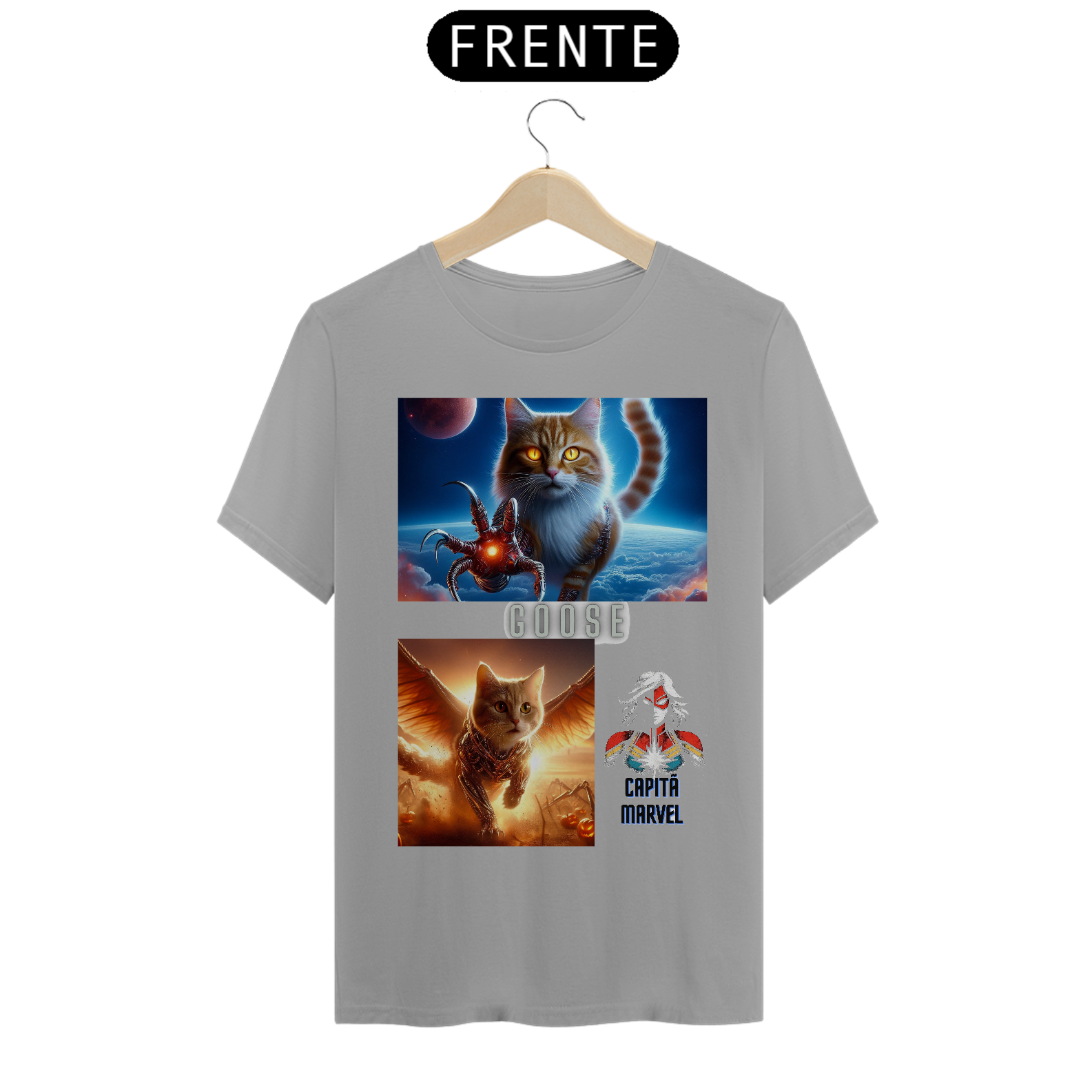 T- shirt Quality -  Gato Goose Marvel II