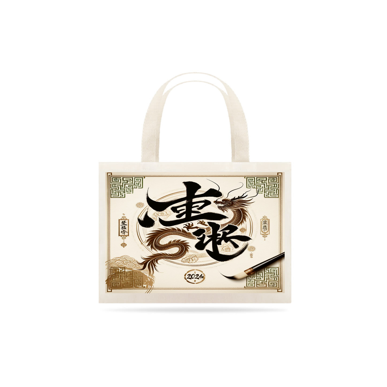 Eco-Bag Grande - Horóscopo Chinês 2024 - ano do Dragão
