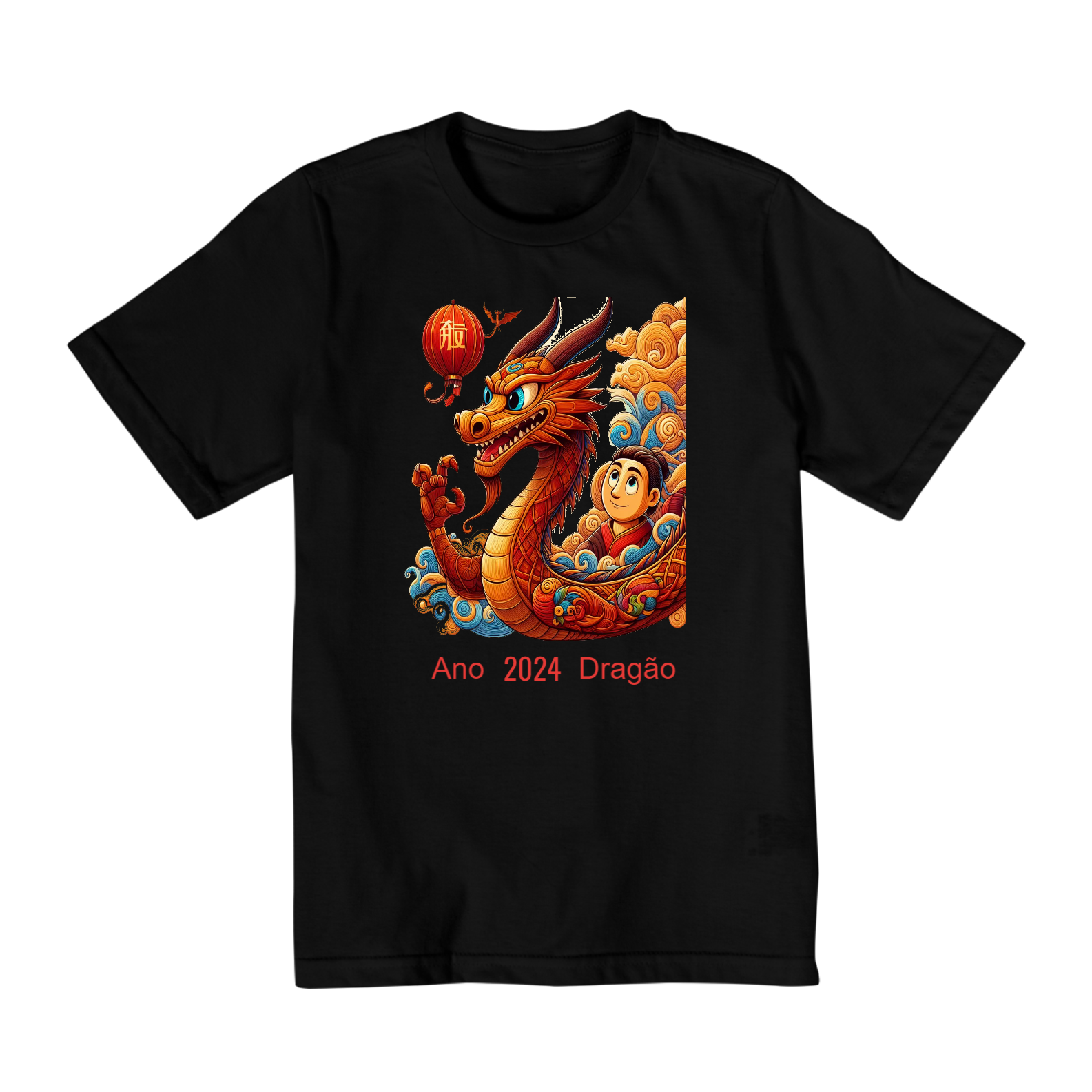 Camiseta Quality Infantil 10a/14a - Horóscopo Chinês 2024