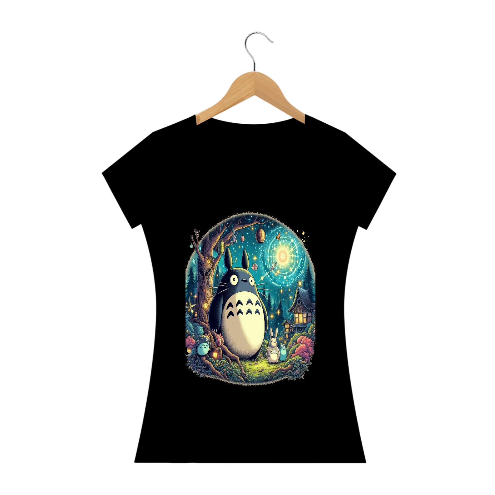 Camiseta Baby Long Quality - Neko em Coruja?