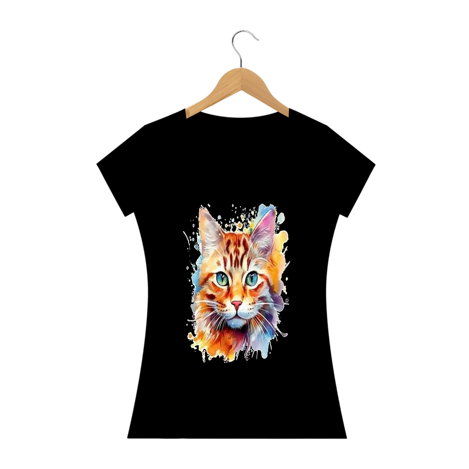 Camiseta Baby Long  Quality- Gata Michin