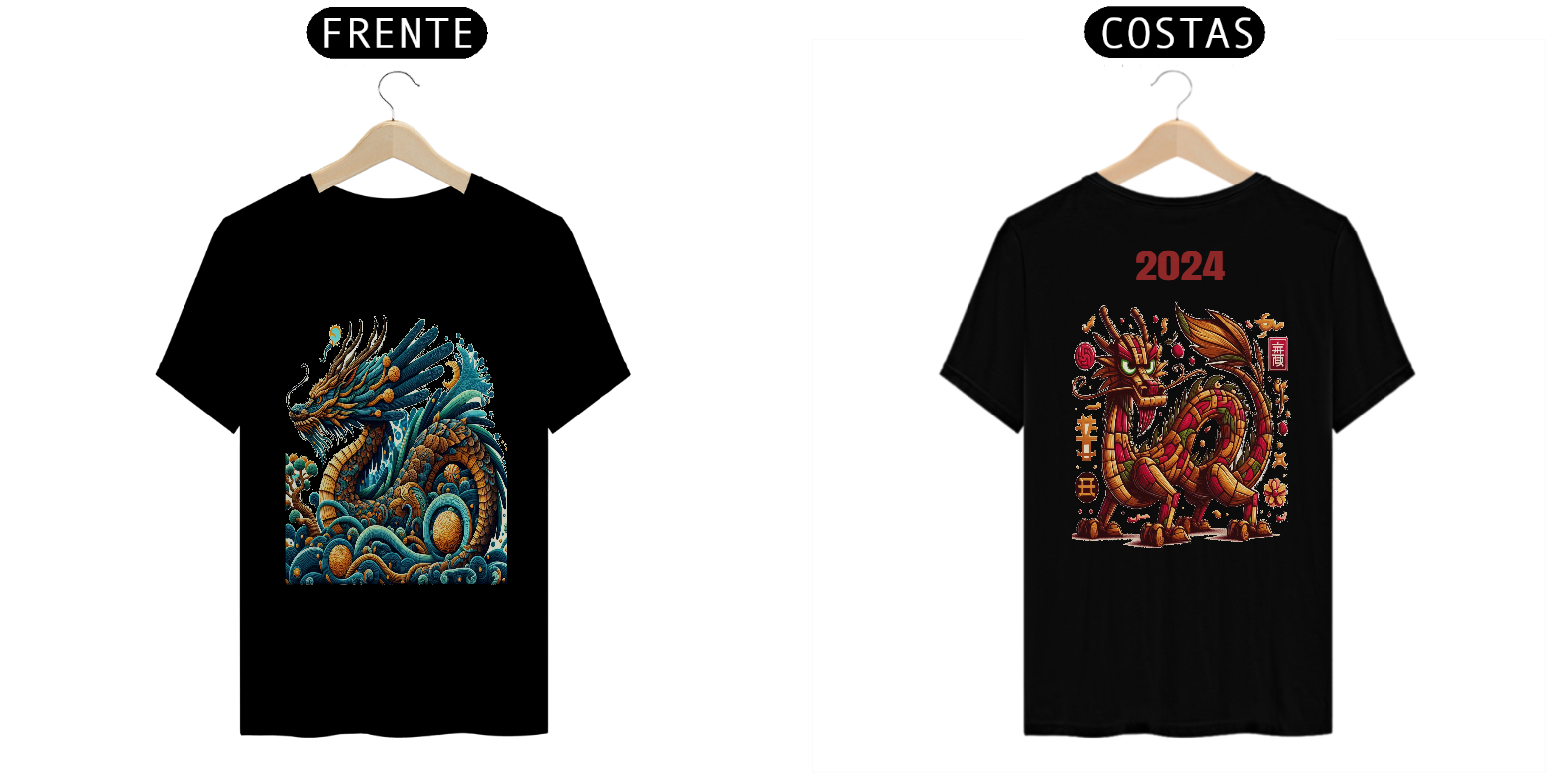 T- shirt Quality - Horóscopo chines 2024 F/V