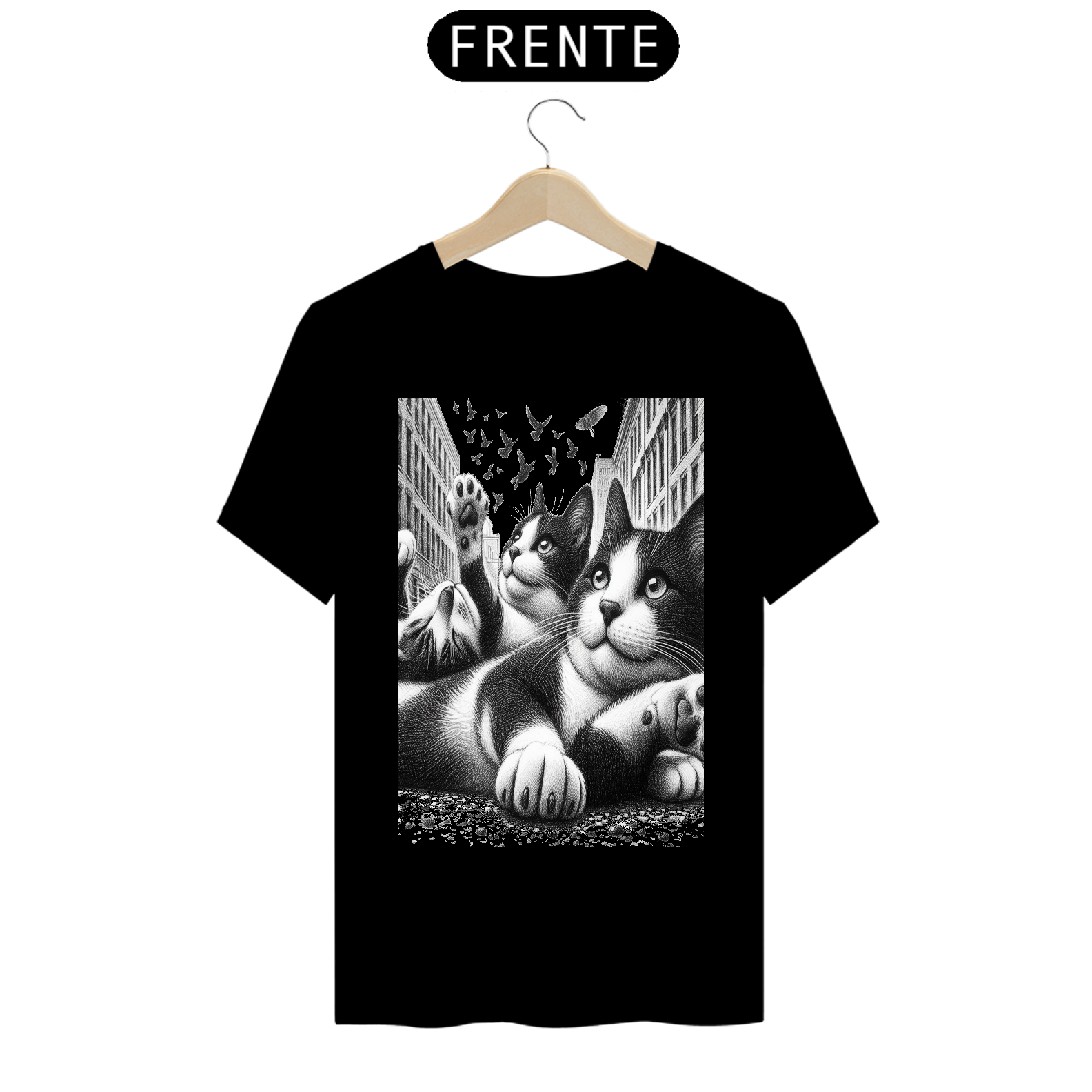 T-Shirt Prime - Gato Batman