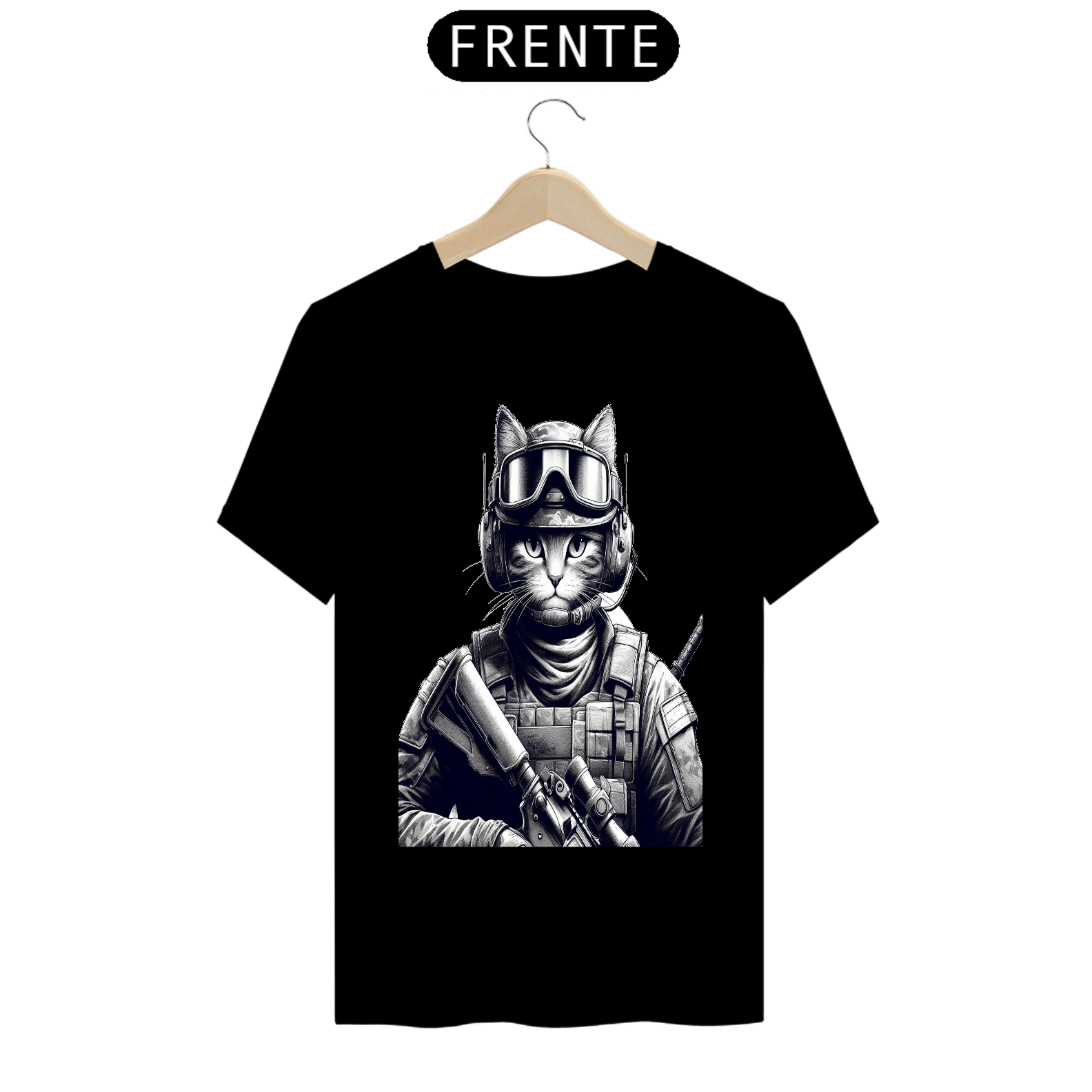 T-Shirt Prime - Soldado Gato