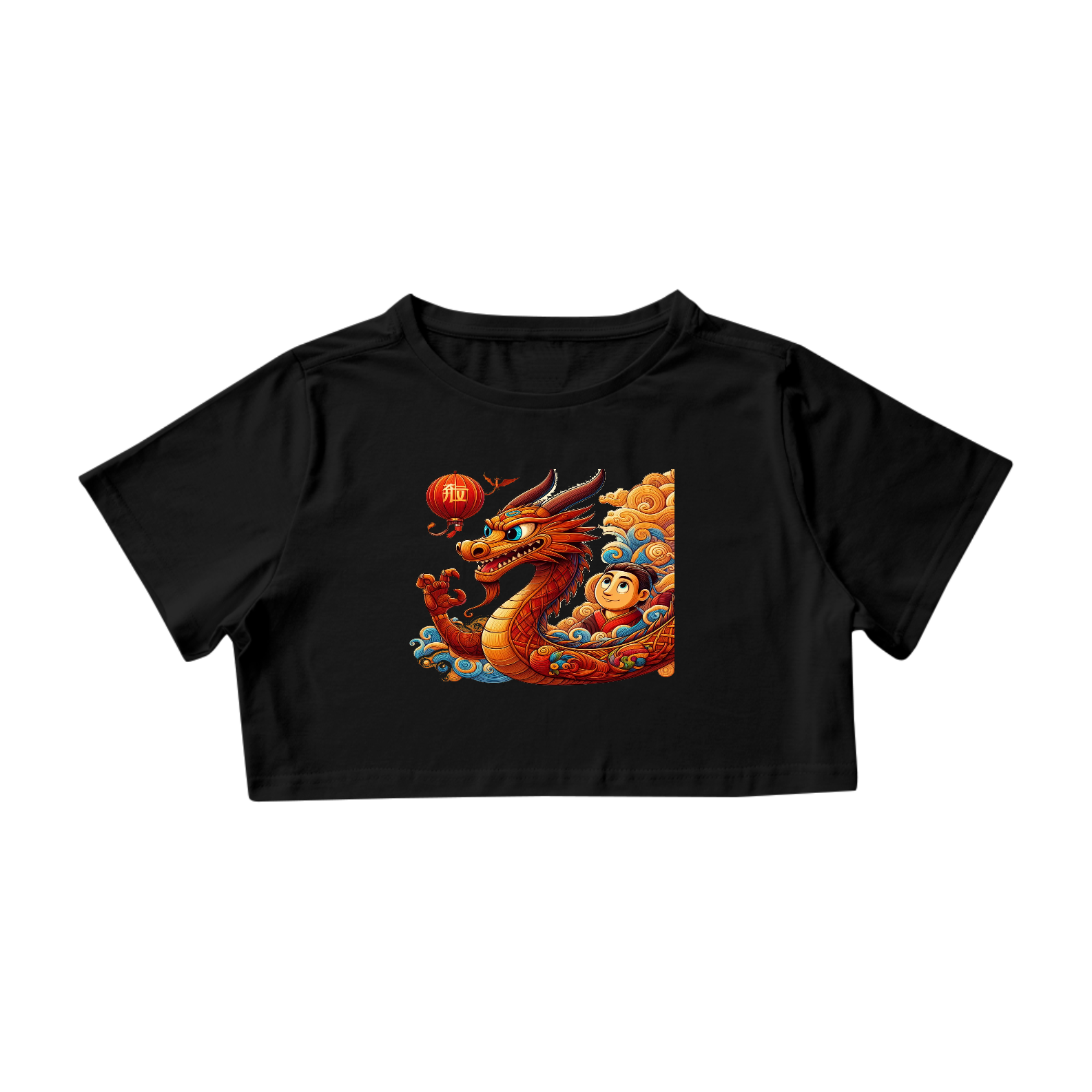 Camiseta Cropped-Horóscopo Chinês 2024