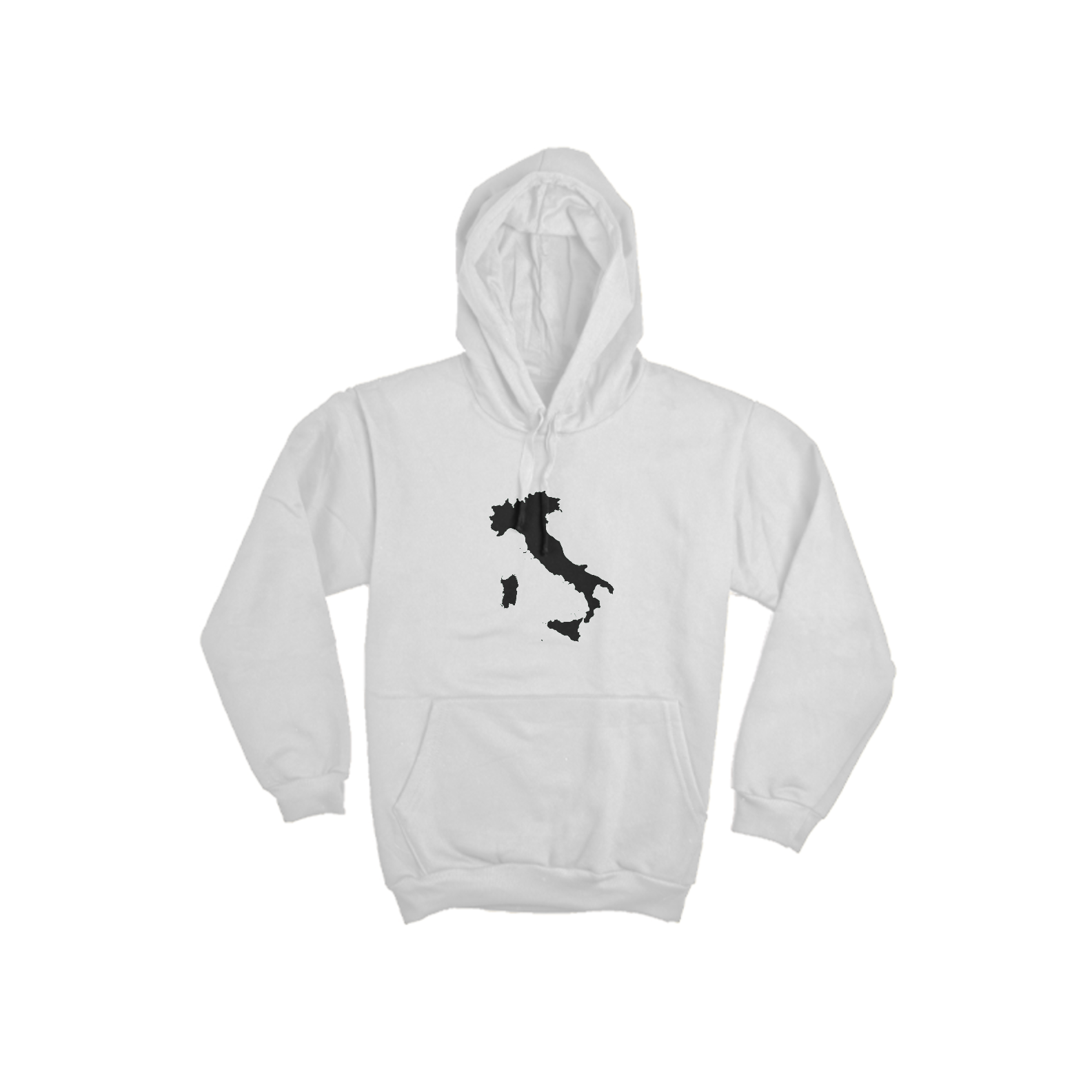 Moletom Itália (mapa) - com capuz