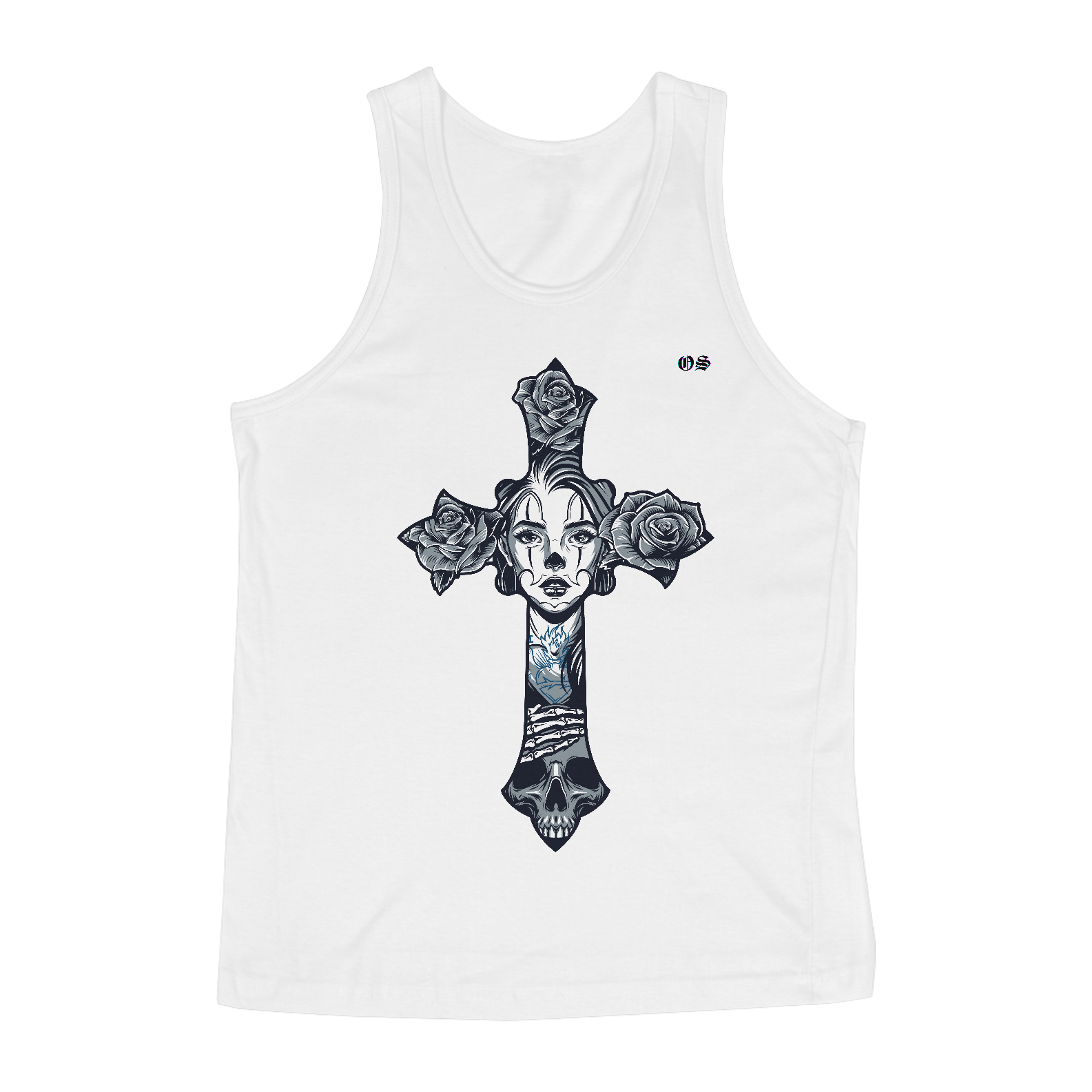 Camiseta Regata Branca - Own Style