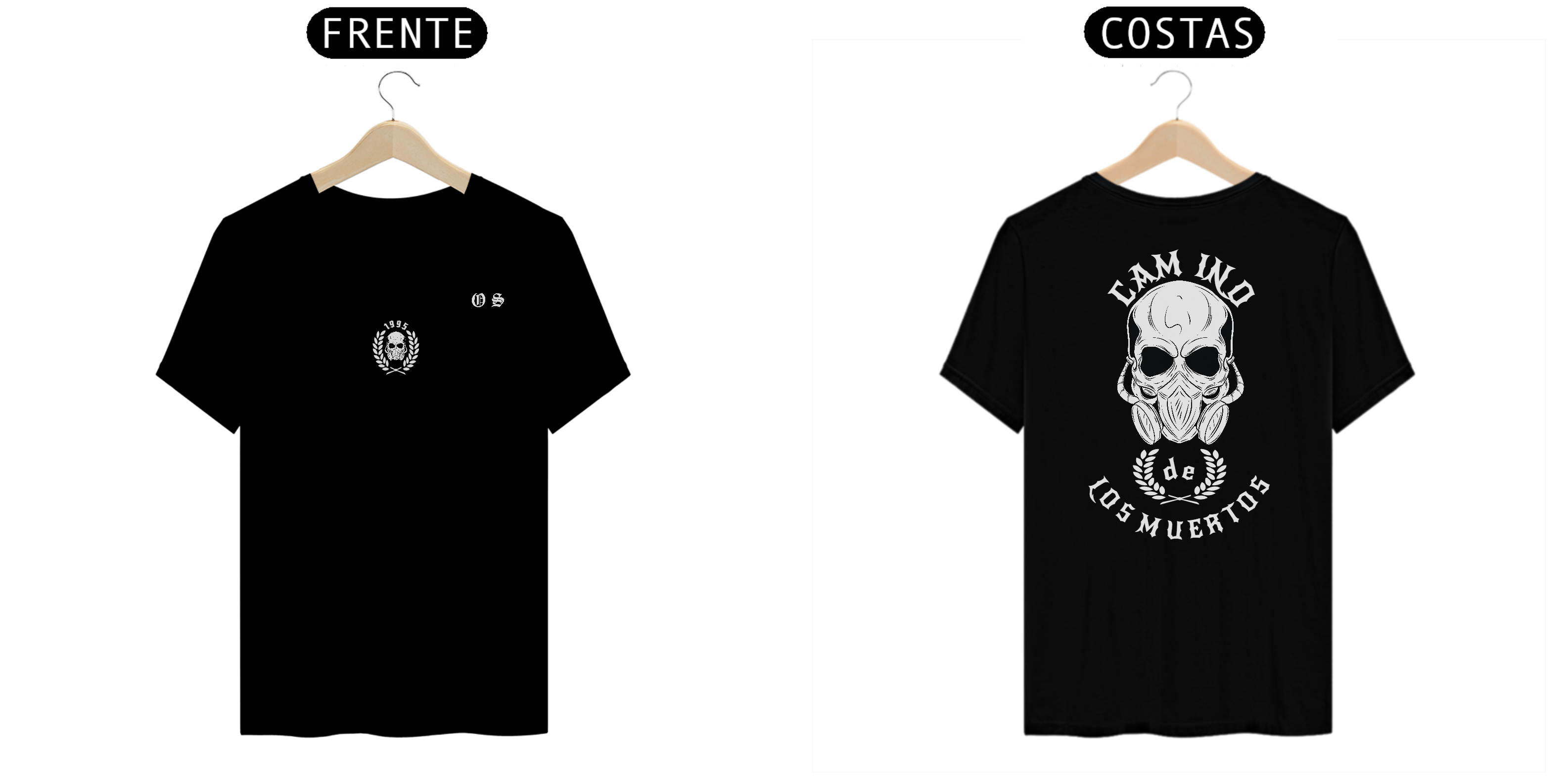 Camiseta Own Style Preta - Camino de Los Muertos