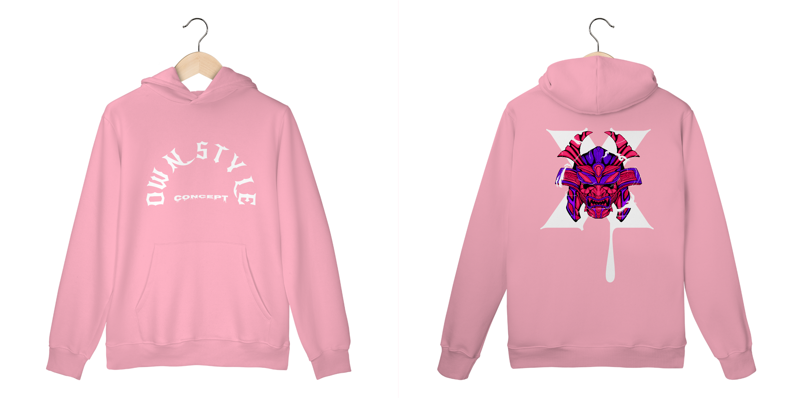 Moletom Canguru preto - Own Style Linha X