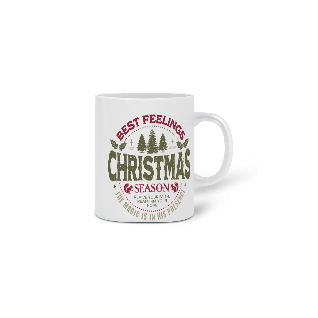 Caneca Temporada de Natal