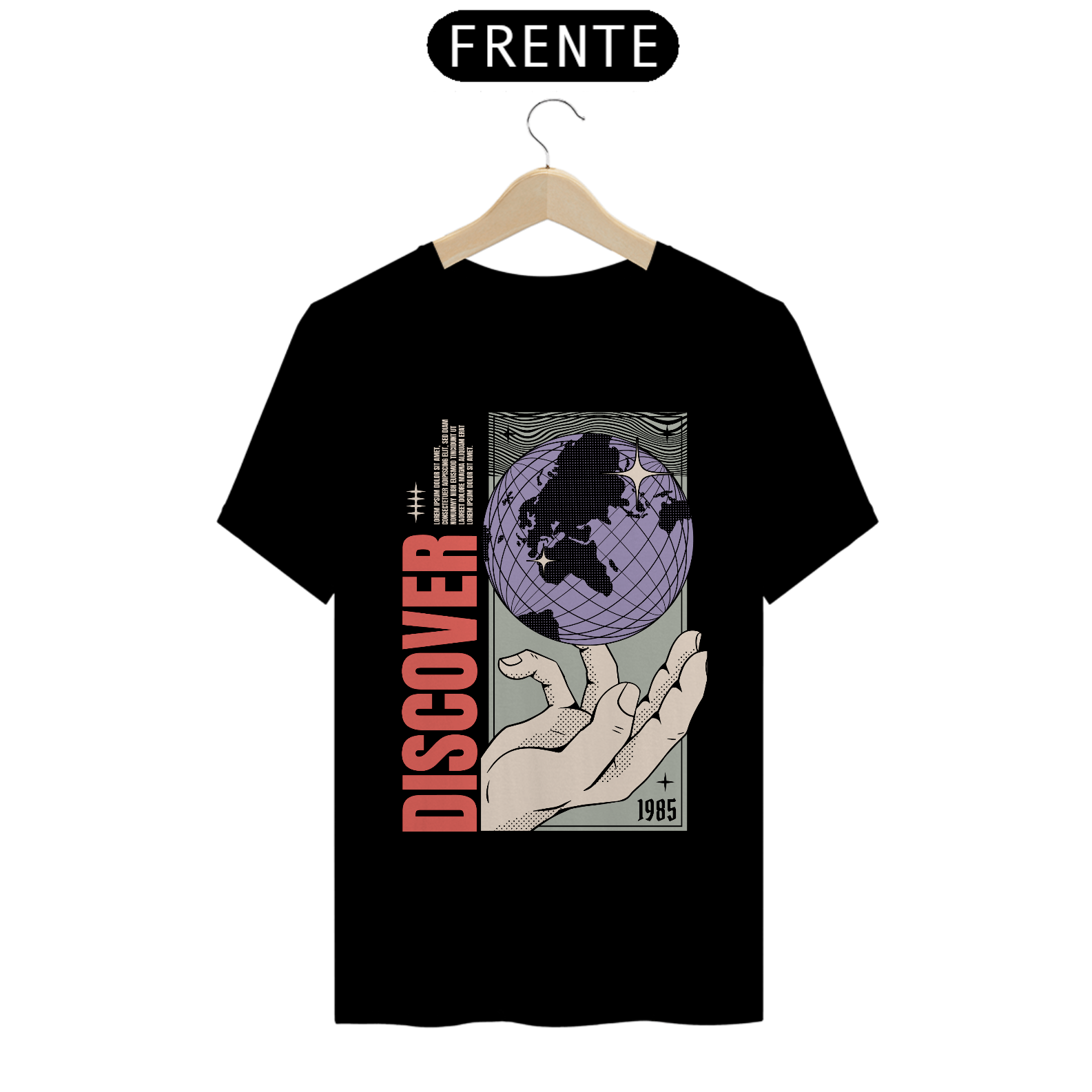 Camiseta Discover The Wrld