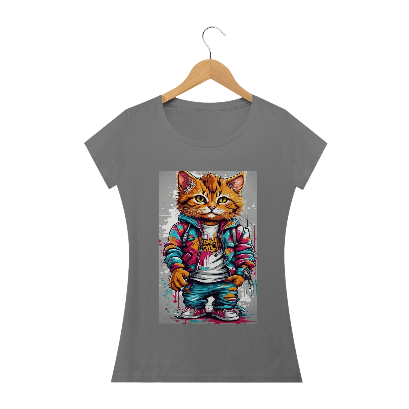Camiseta Cats Hip-hop 