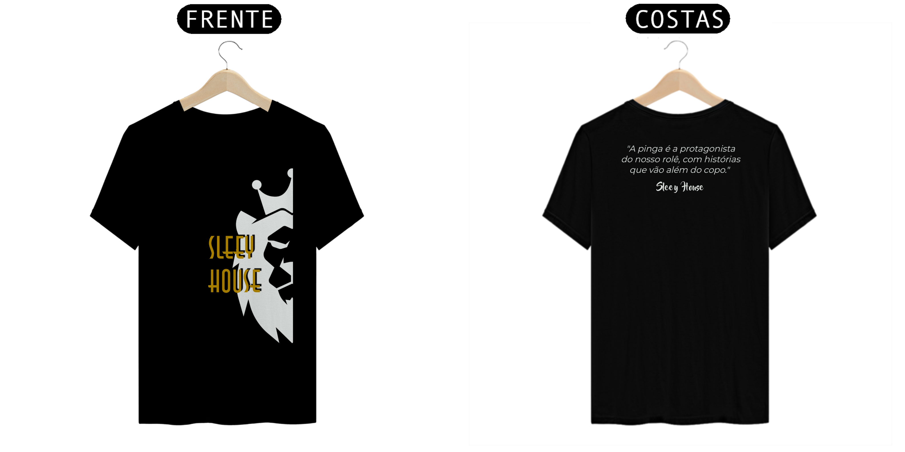 Camiseta Sleey House Jargões do Rolê 