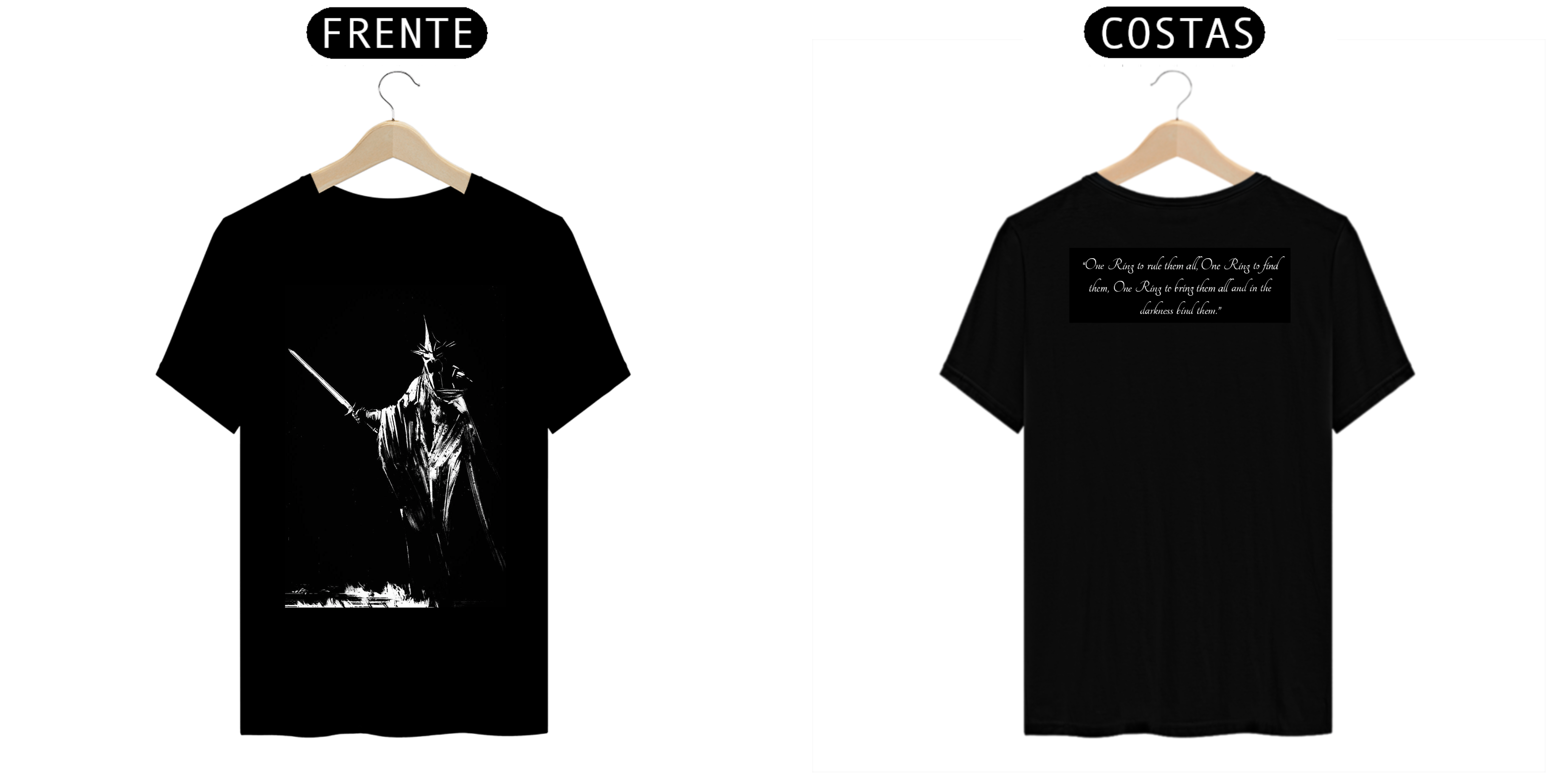 Camiseta Senhor Dos anéis Edição Sauron 