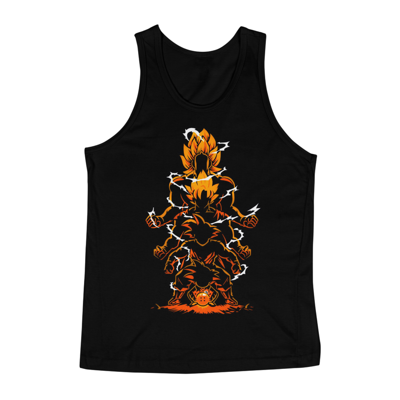 Camiseta Regata Goku Super Saiyajin
