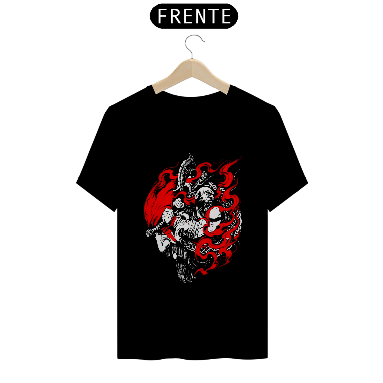 Camiseta God of War Kratos Fã Arts 