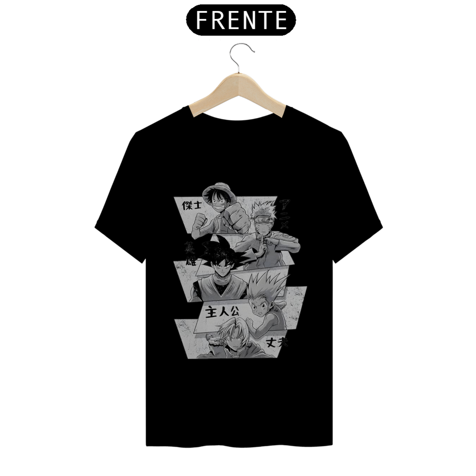 Nome do produto: Camisa Animes