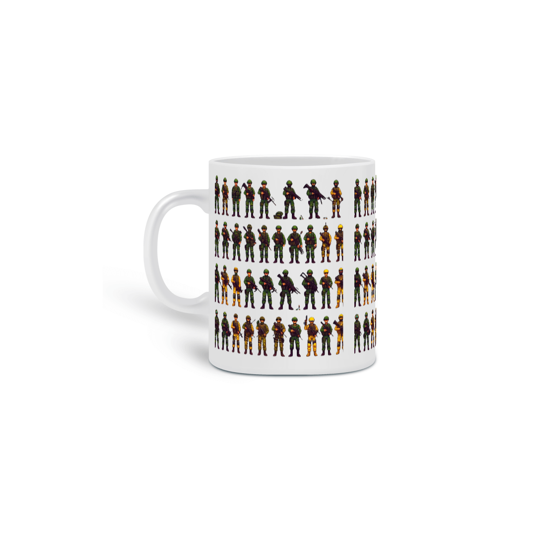 Nome do produto  Caneca Infantaria completa