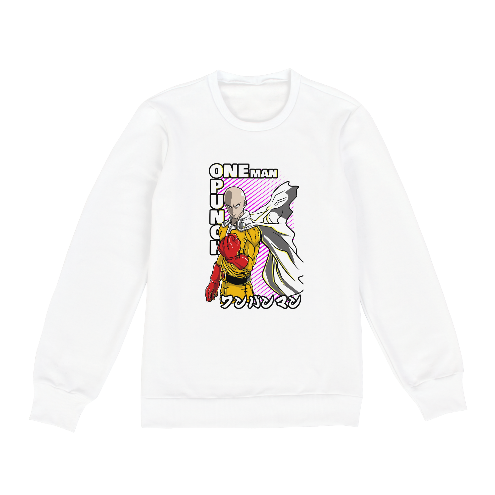  Moletom Blusão One Punch Man - Saitama: Vista-se com a Simplicidade do Herói Mais Poderoso