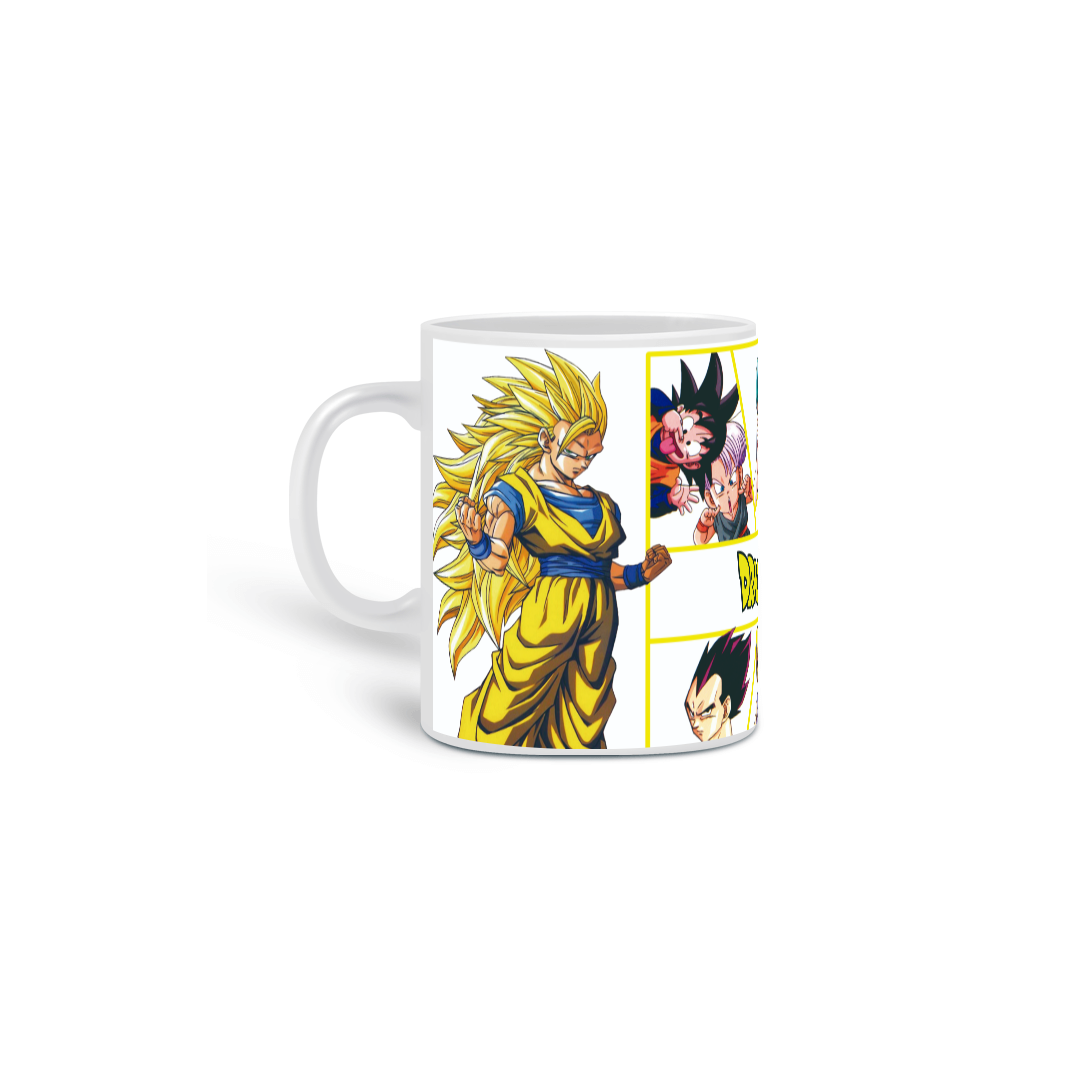 Caneca Dragon Ball: Desperte o Espírito de Luta com Cada Gole