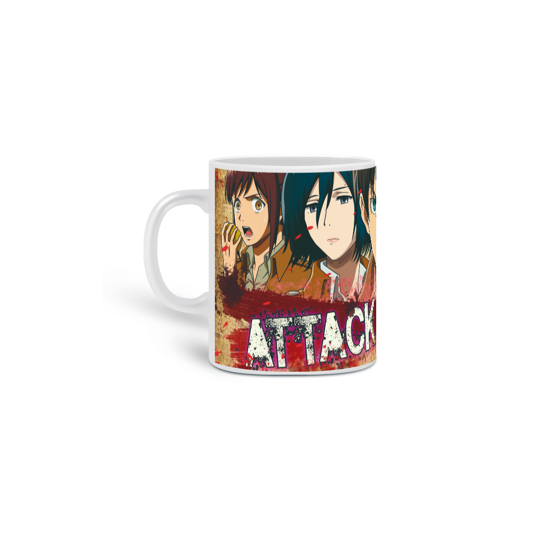 Caneca Attack on Titan: Desperte o Guerreiro dentro de Você a Cada Gole